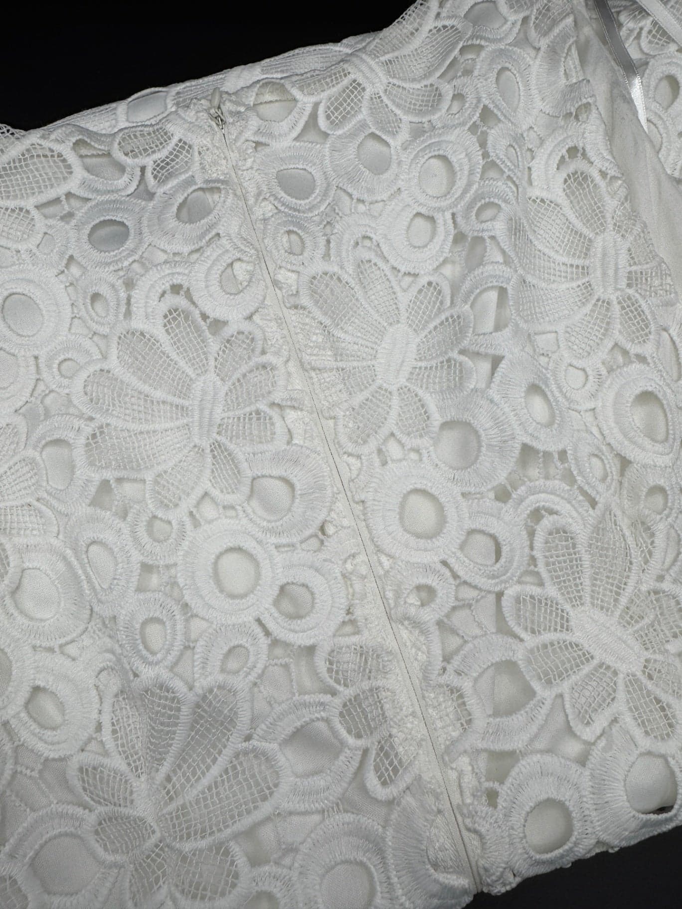 Worthington White Lace Dress - Thumbnail 12