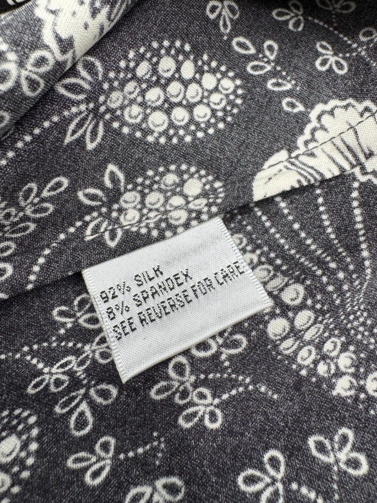 Talbot's Silk Floral Sleeveless Blouse - Thumbnail 9