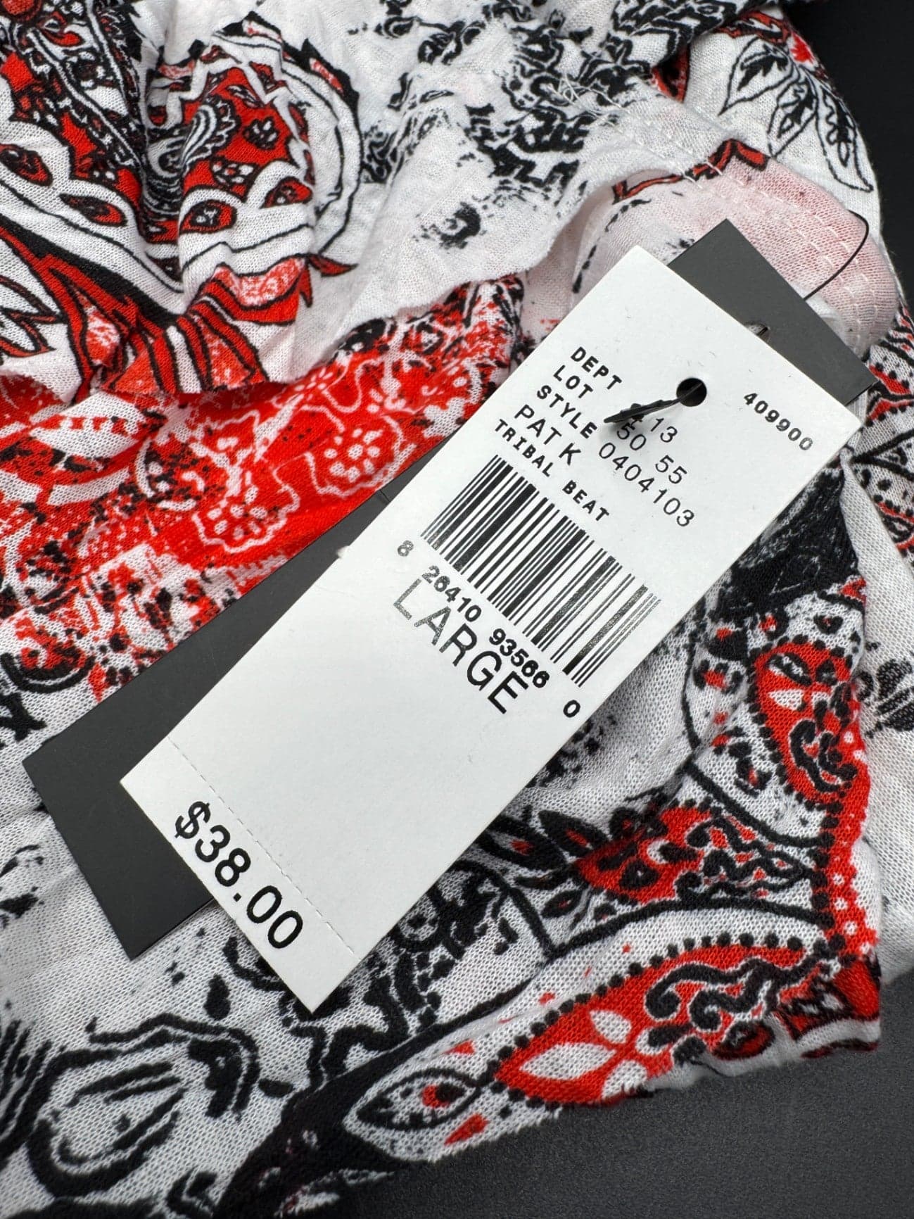 AB Studio Layered Paisley Print Shirt - Thumbnail 10