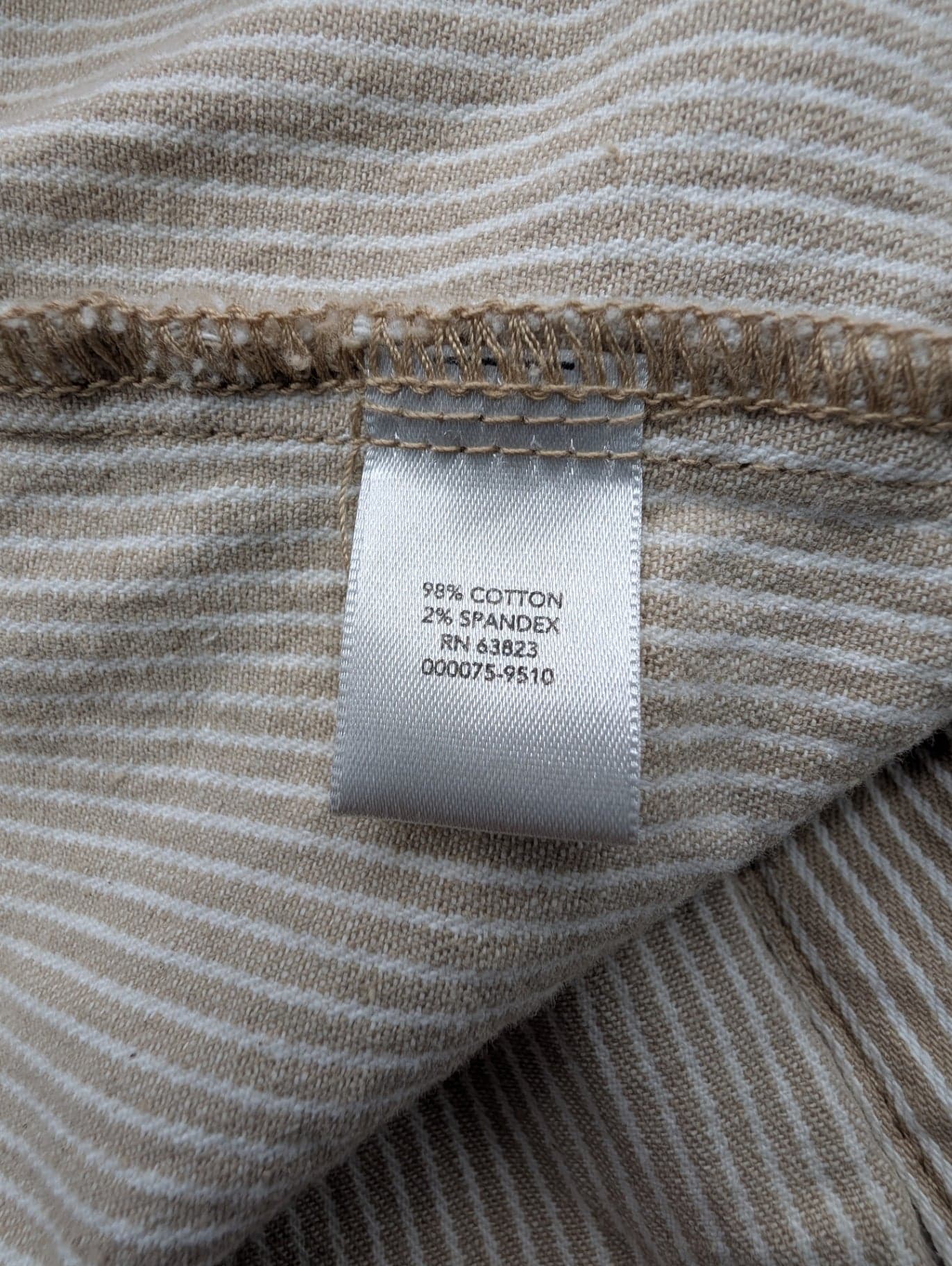 cj banks Tan Striped Jacket - Thumbnail 6