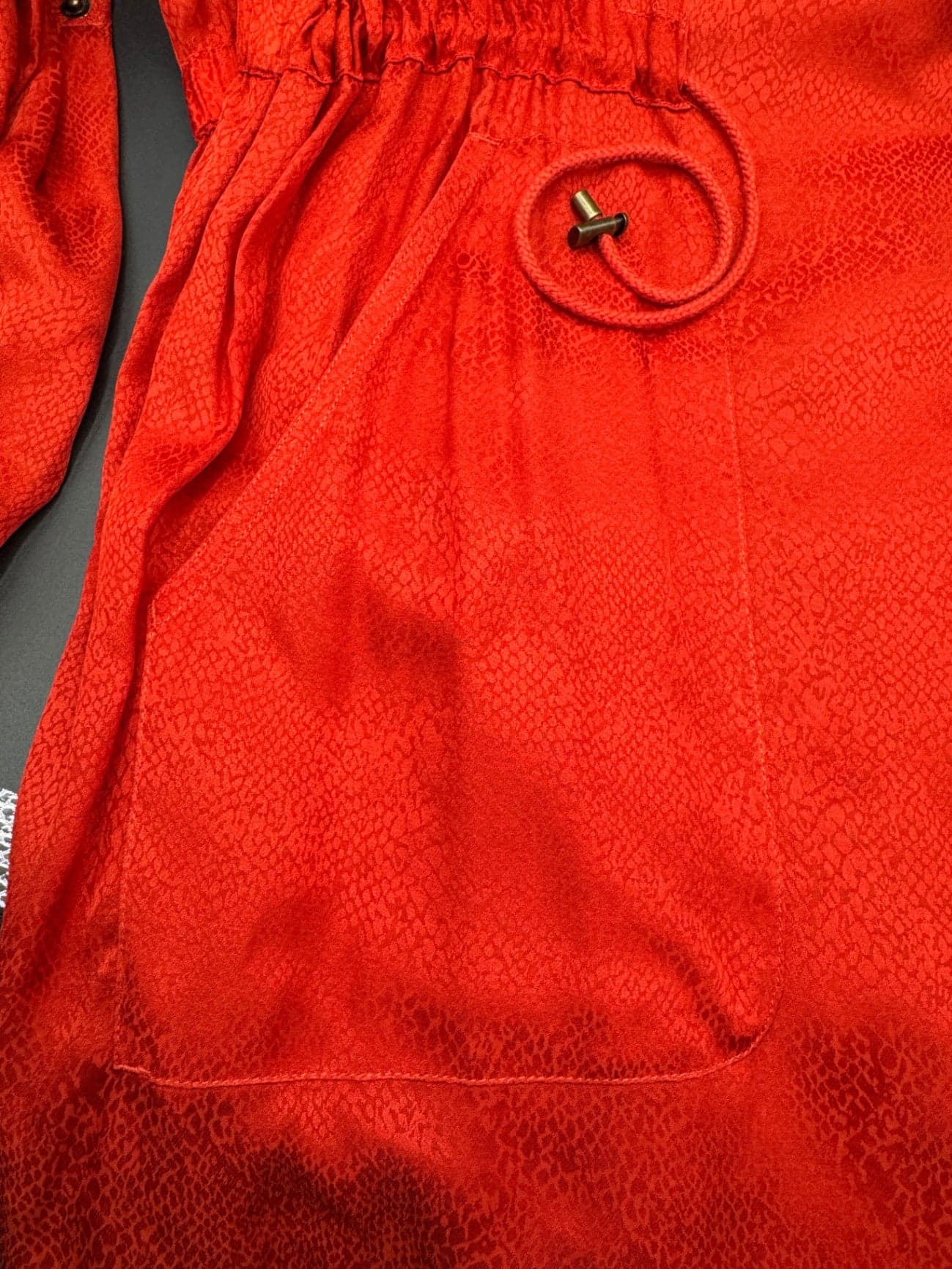 Chico's Orange Snakeskin Tunic - Thumbnail 14