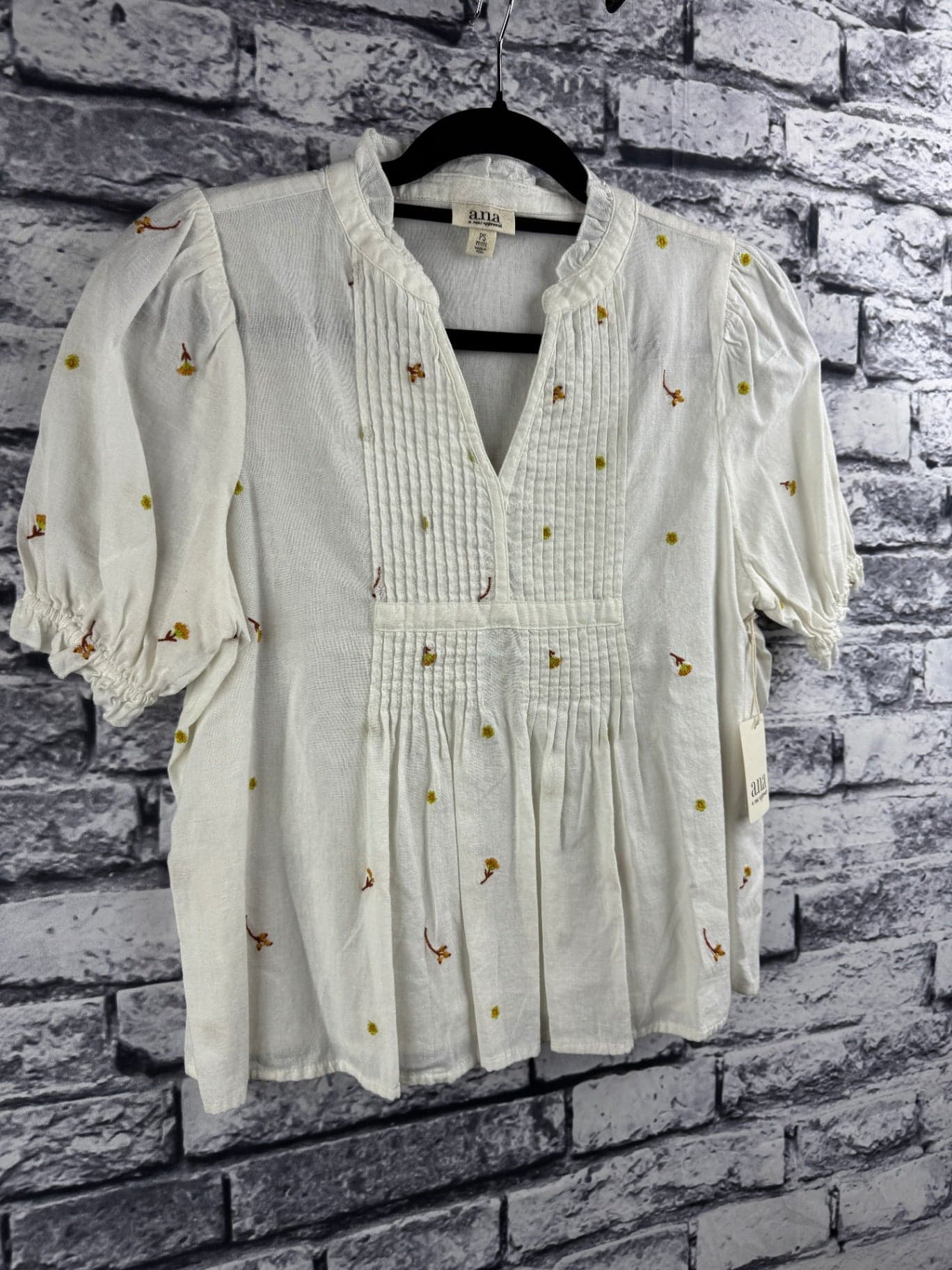 a.n.a. Floral Blouse - Thumbnail 2