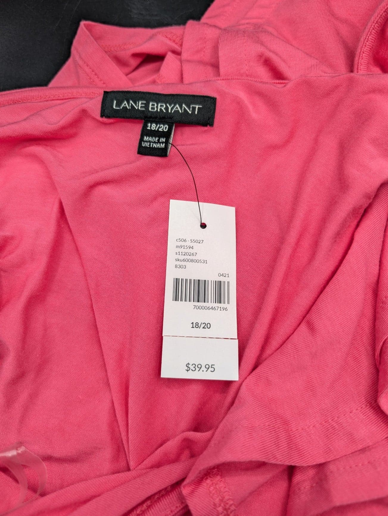Lane Bryant One Shoulder Tank Top - Thumbnail 4