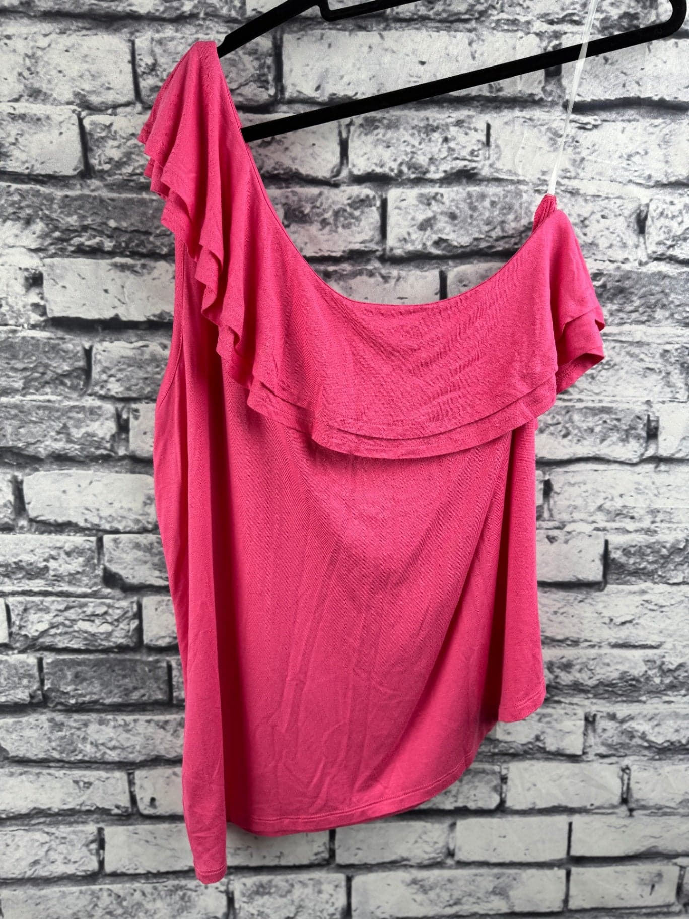 Lane Bryant One Shoulder Tank Top - Thumbnail 3