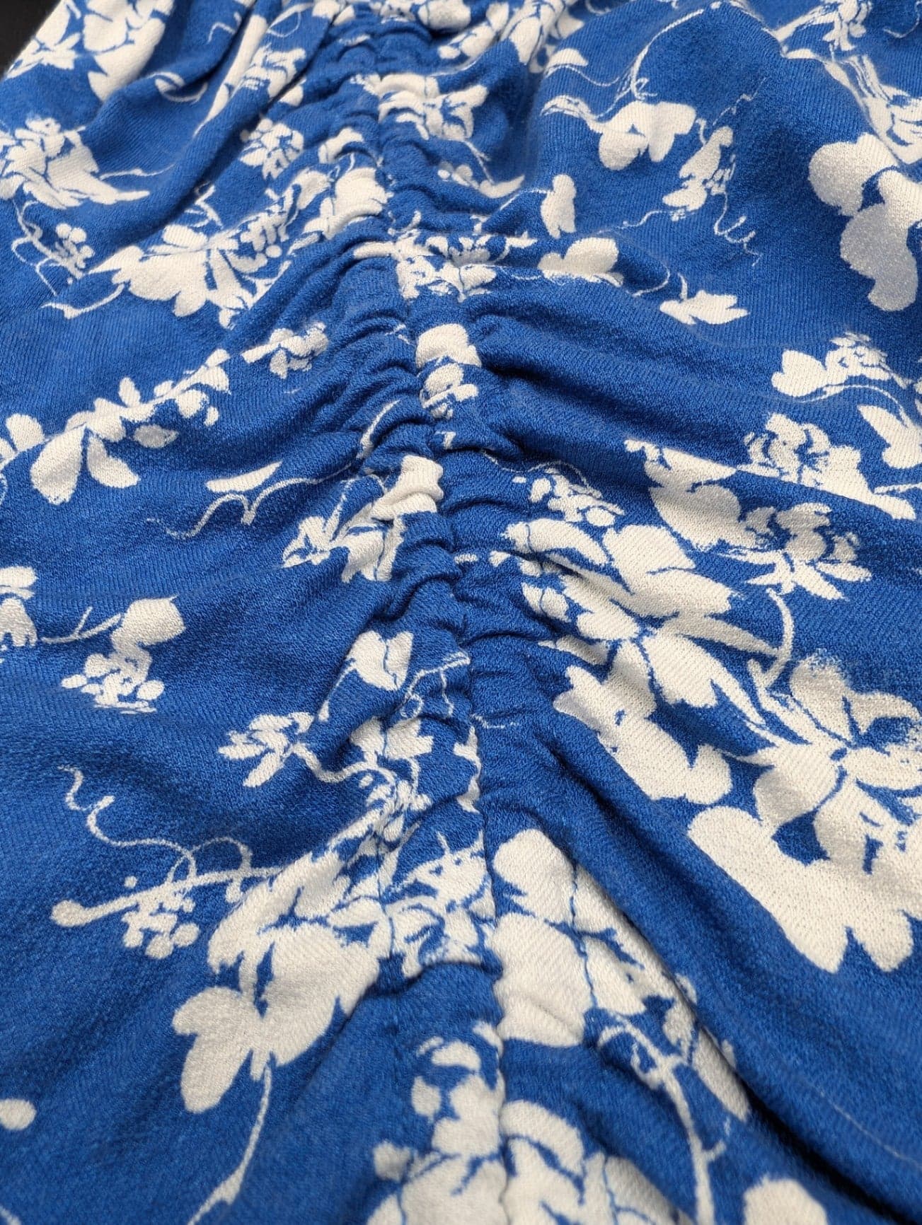 Lane Bryant Blue & White Floral Top - Thumbnail 7