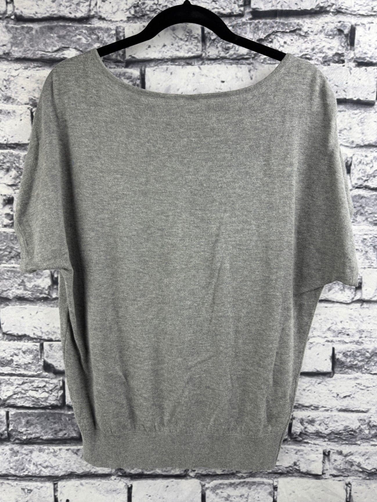 Worthington Gray Floral Sweater - Thumbnail 3