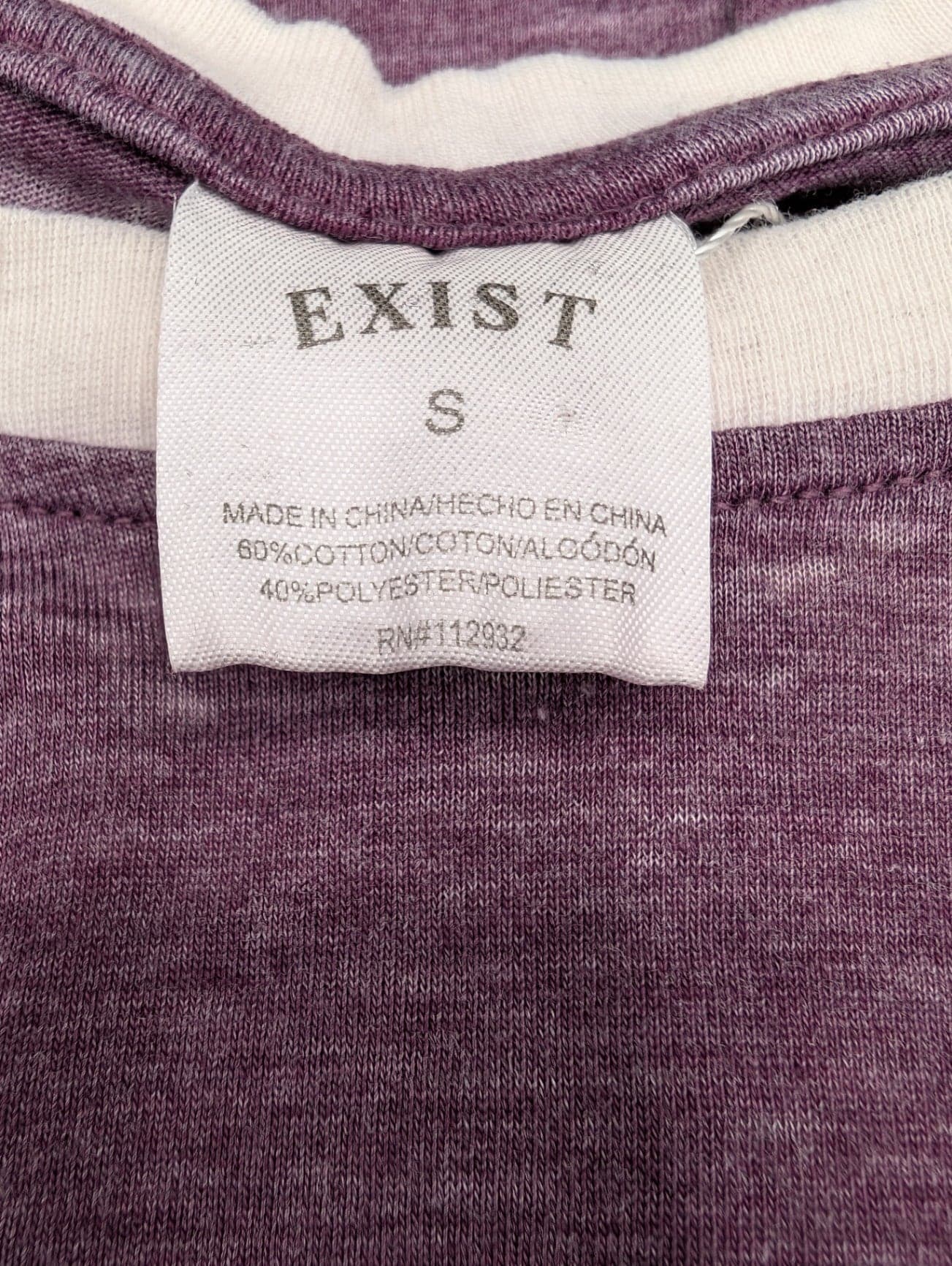 Exist Midnight Purple Long Sleeve Shirt - Thumbnail 5