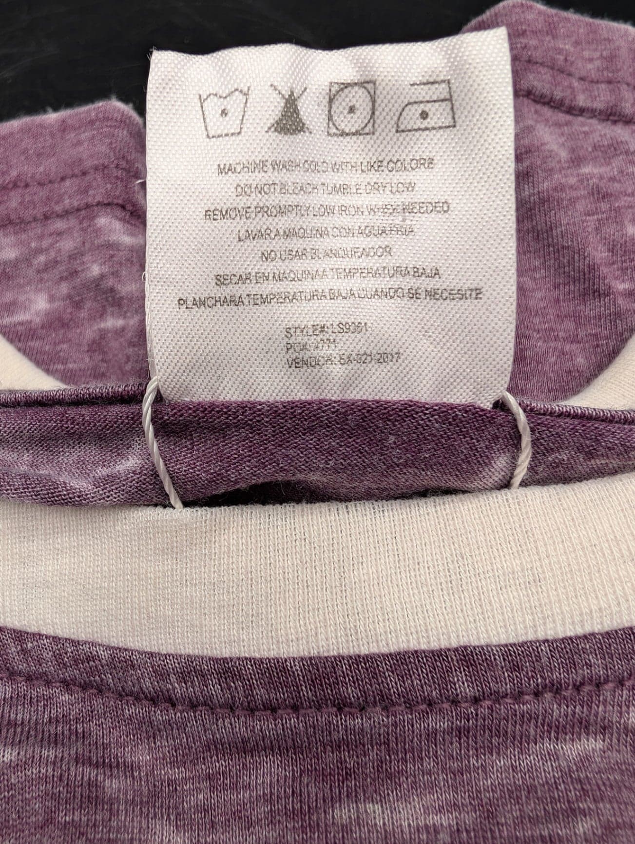 Exist Midnight Purple Long Sleeve Shirt - Thumbnail 6