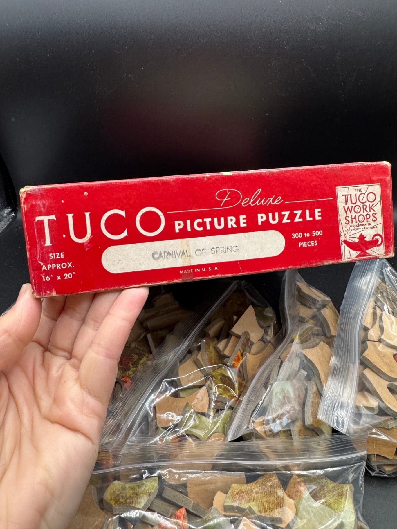 Vintage Tuco Puzzle Pieces, Crafting - Thumbnail 5