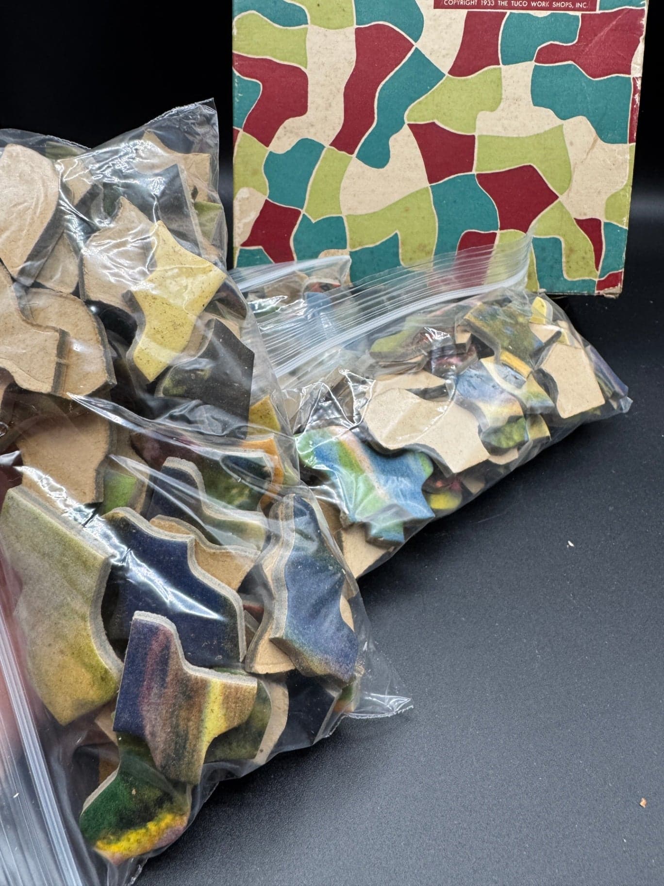 Vintage Tuco Puzzle Pieces, Crafting - Thumbnail 4