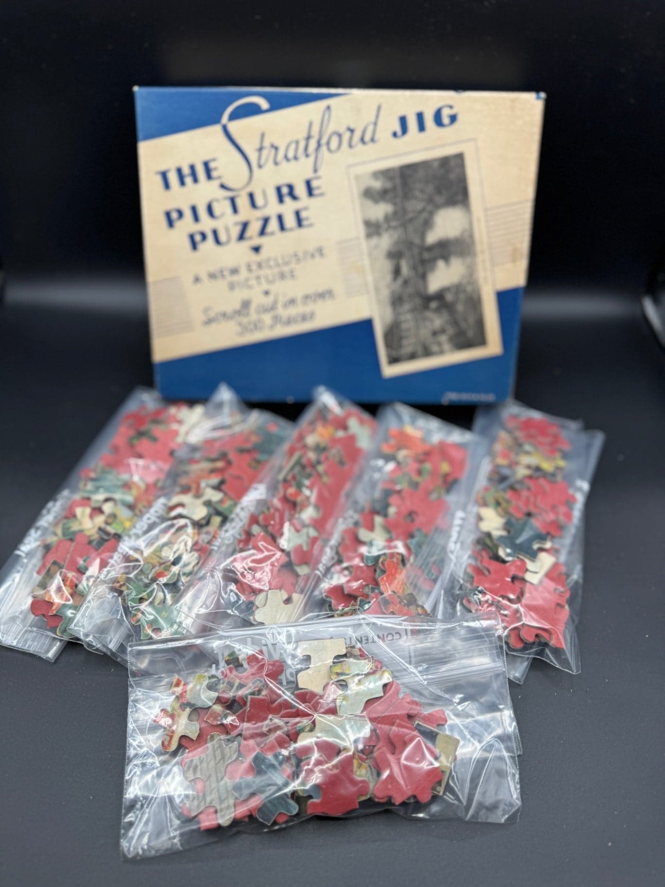 Vintage Stratford Jig Puzzle Pieces, Crafting - Image 1