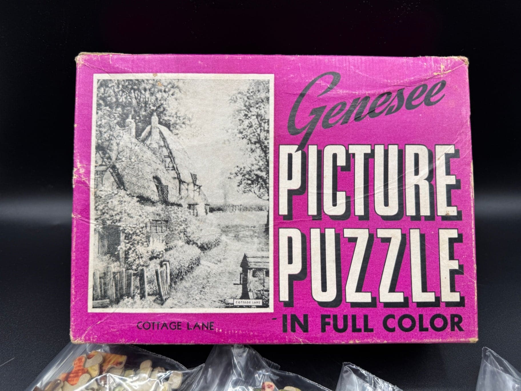 VTG Genesee Pic. Puzzle Pieces, Crafting - Thumbnail 2