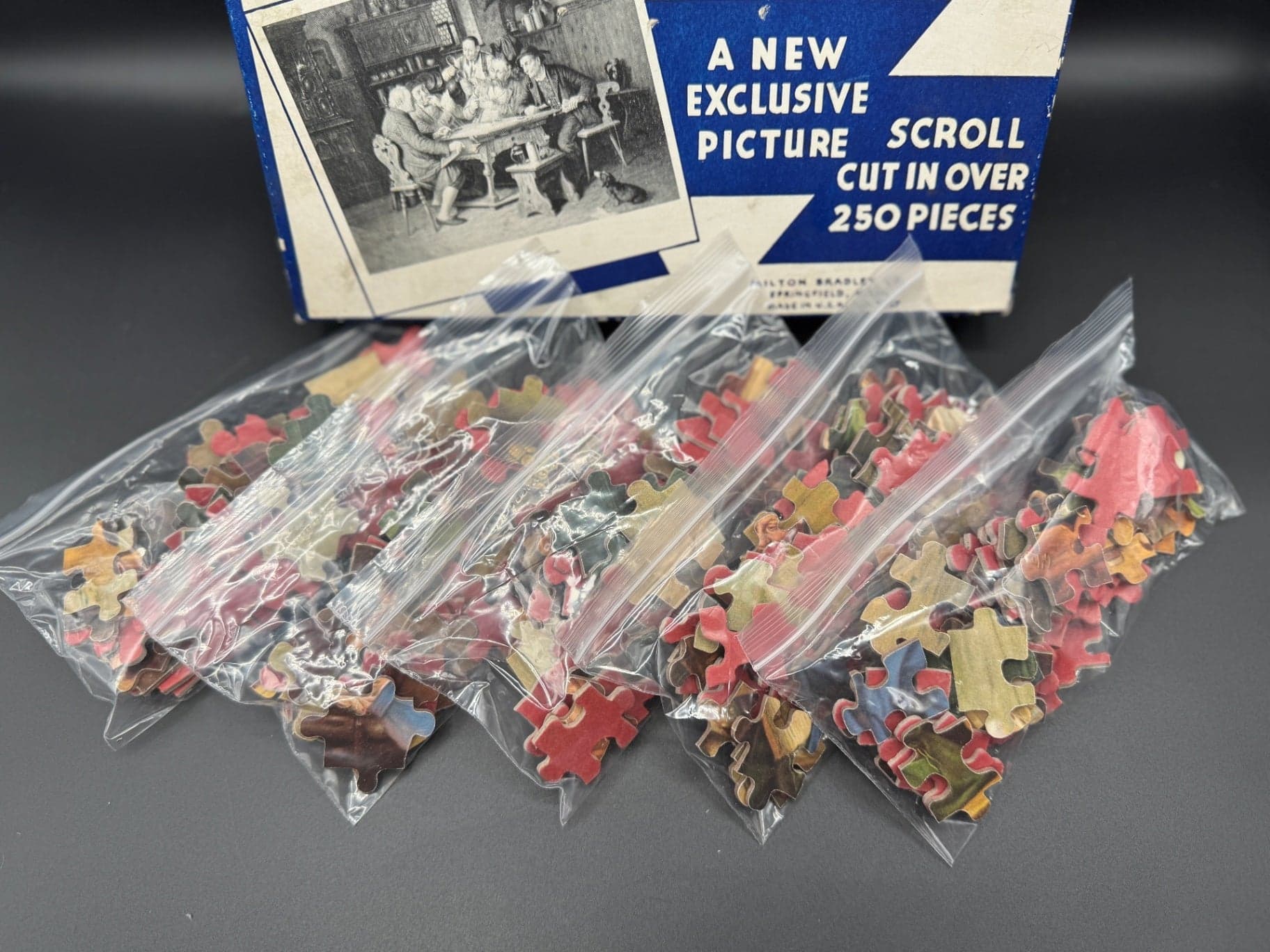 VTG Derby Jig Pic. Puzzle Pieces, Crafting - Thumbnail 3