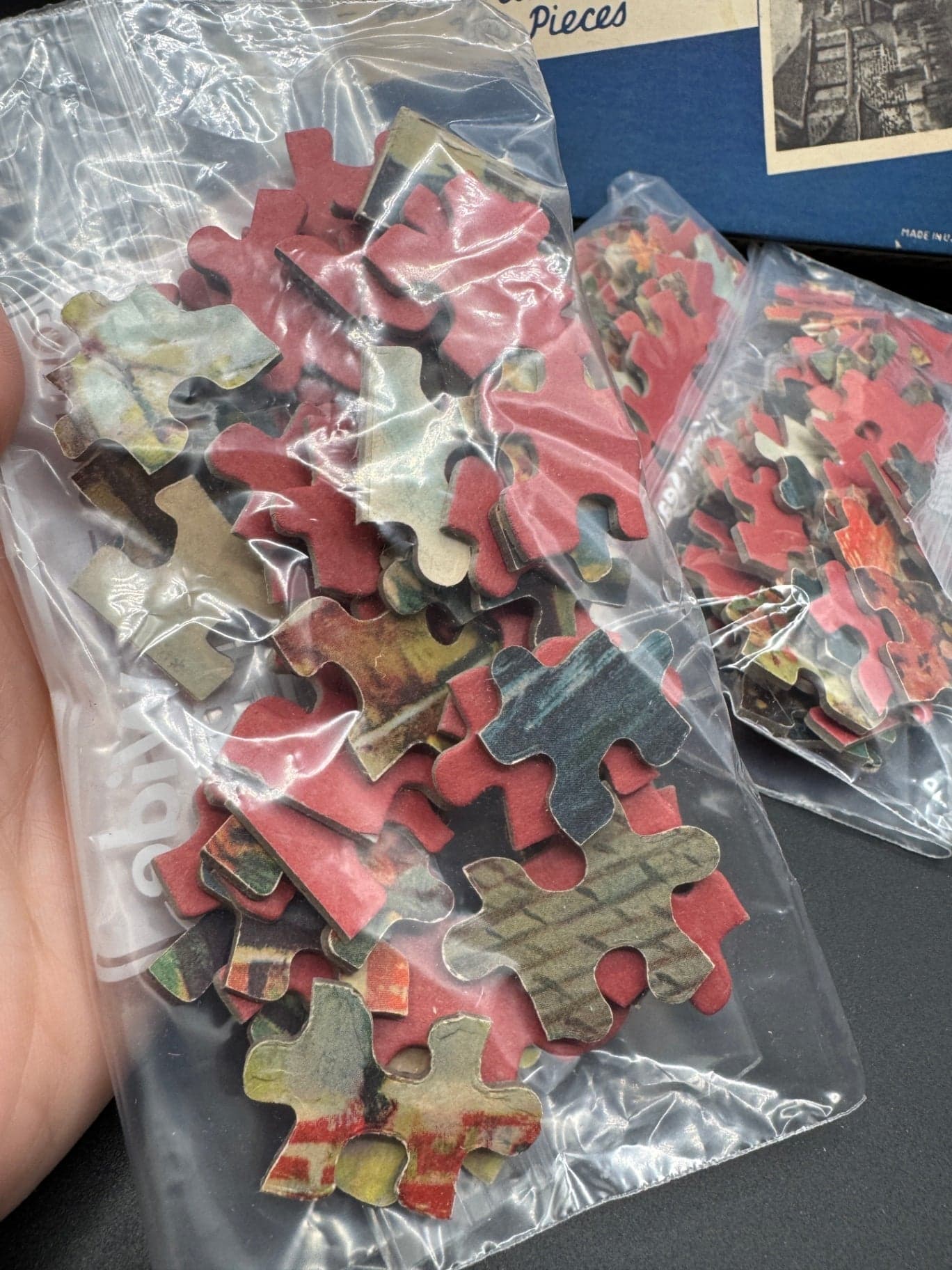 Vintage Stratford Jig Puzzle Pieces, Crafting - Thumbnail 4