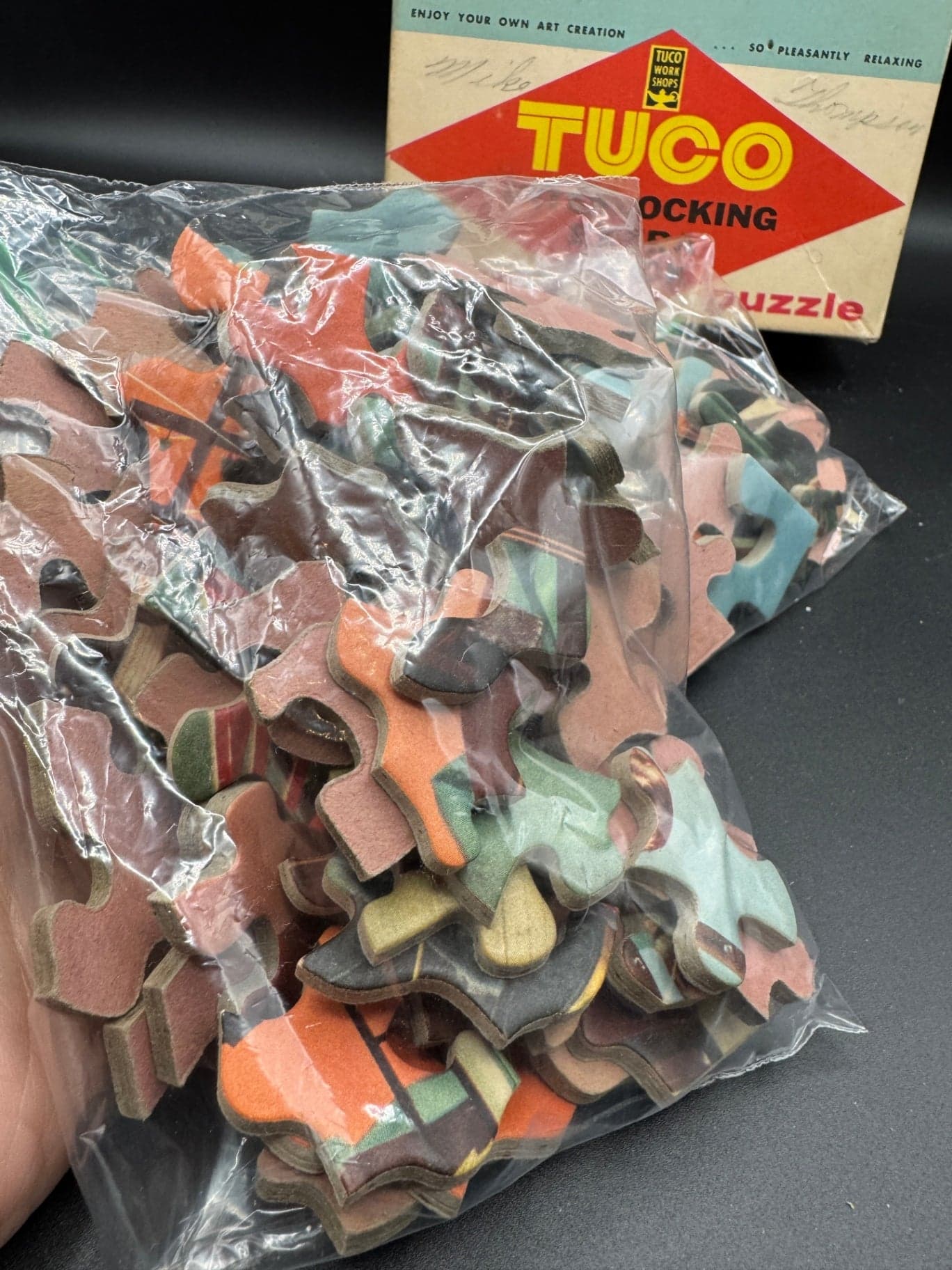 Vintage Tuco Puzzle Pieces, Crafting - Thumbnail 4