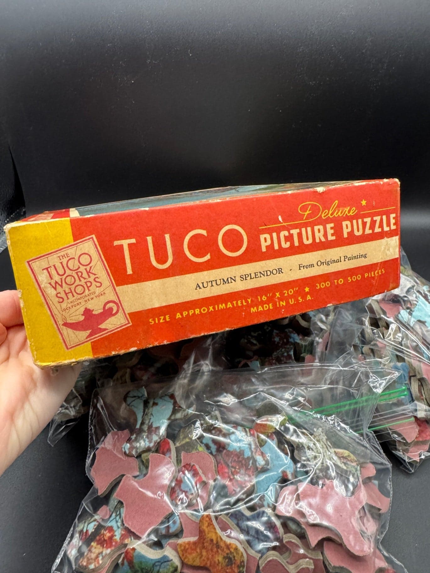 Vintage Tuco Puzzle Pieces, Crafting - Thumbnail 5