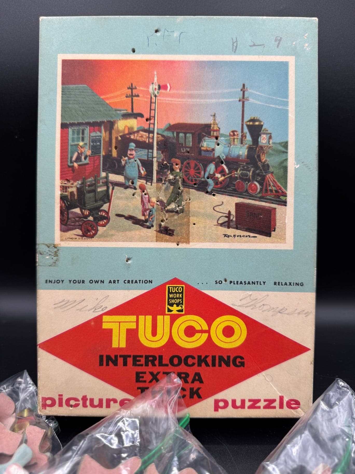 Vintage Tuco Puzzle Pieces, Crafting - Thumbnail 2