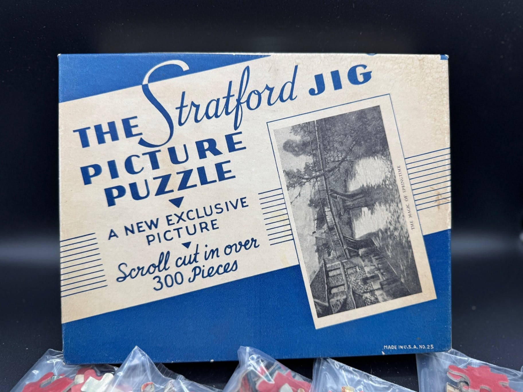 Vintage Stratford Jig Puzzle Pieces, Crafting - Thumbnail 2