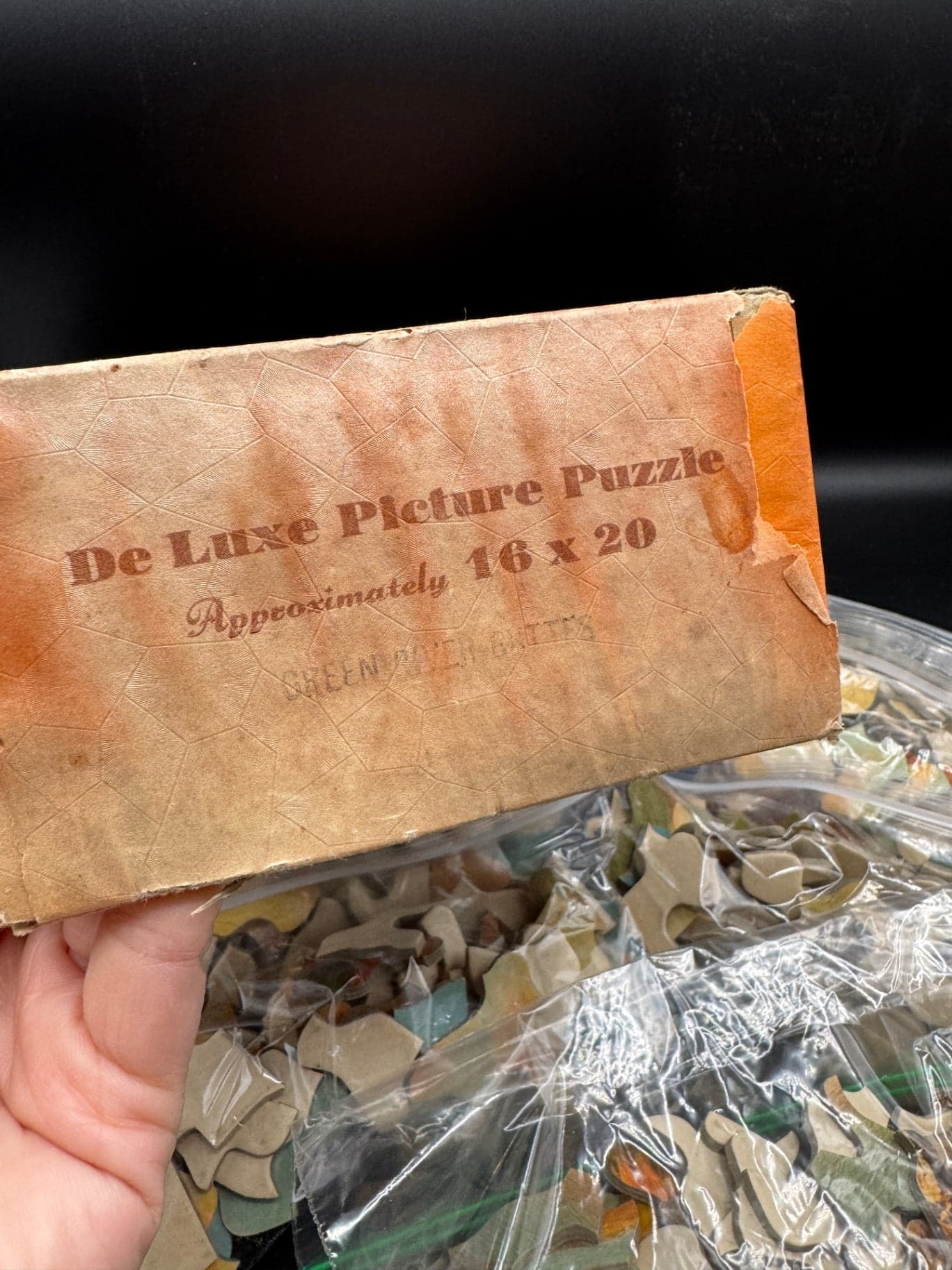 VTG DeLuxe Picture Puzzle Pieces, Crafting - Thumbnail 6