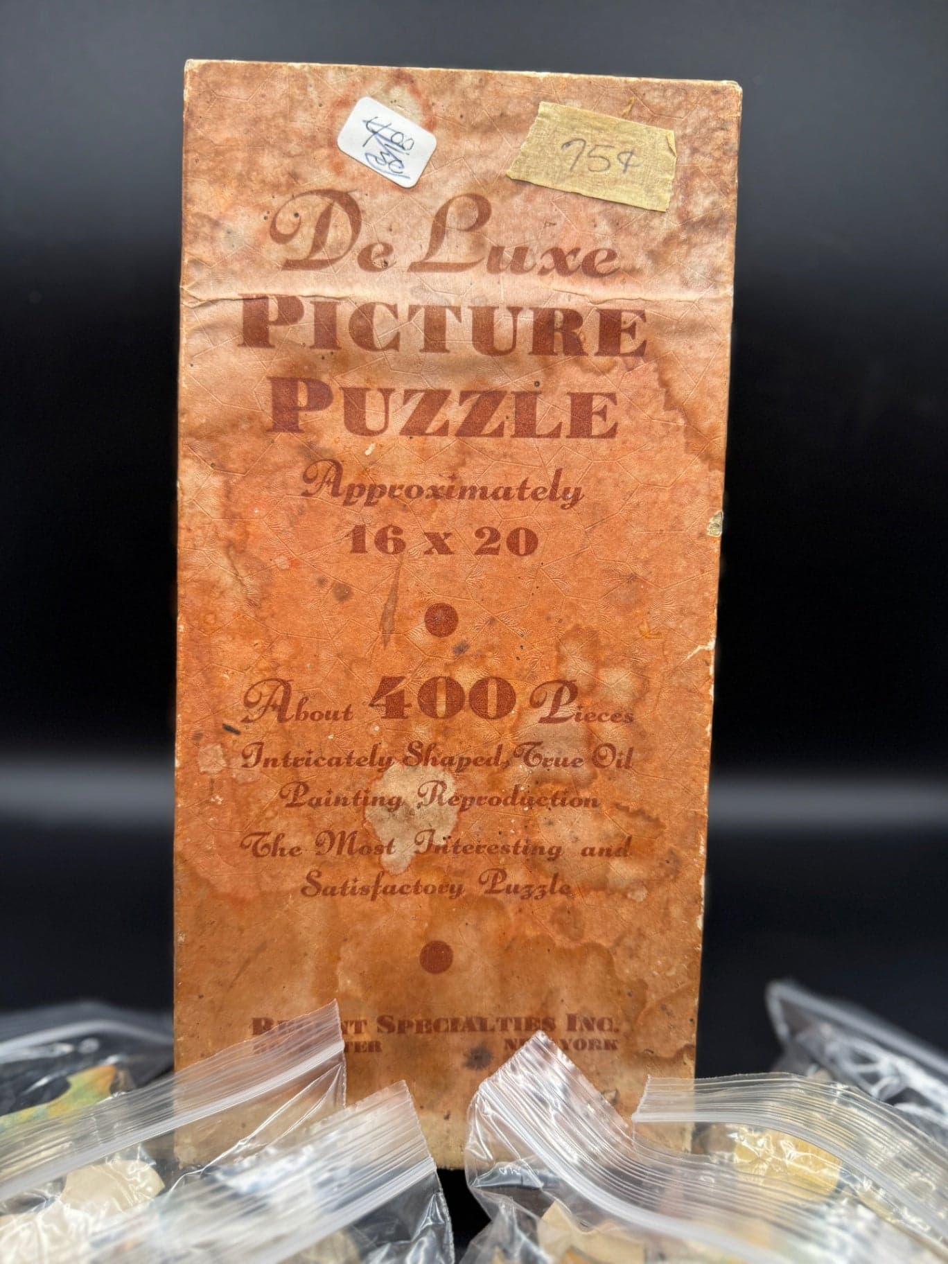VTG DeLuxe Picture Puzzle Pieces, Crafting - Thumbnail 2