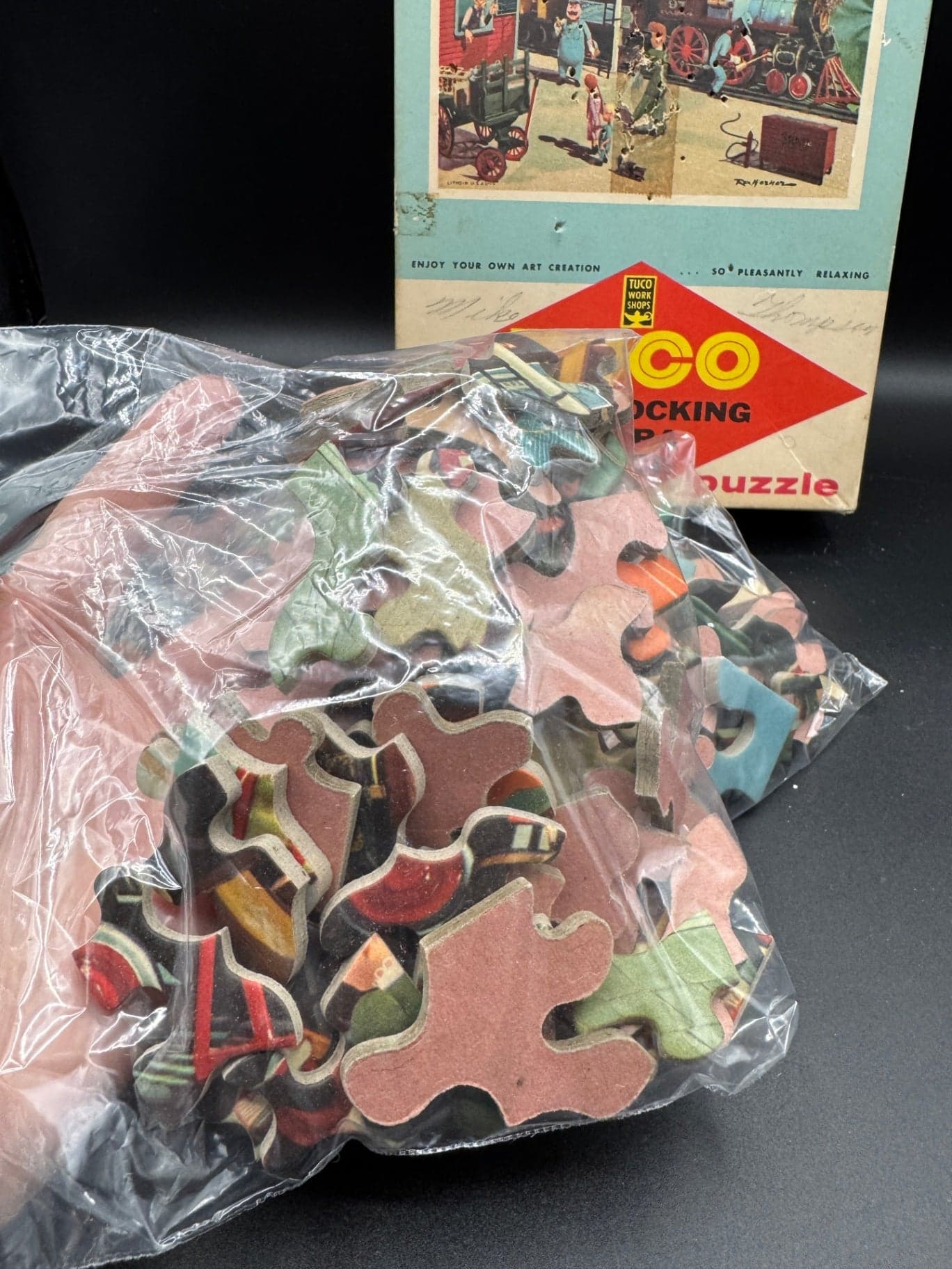 Vintage Tuco Puzzle Pieces, Crafting - Thumbnail 5