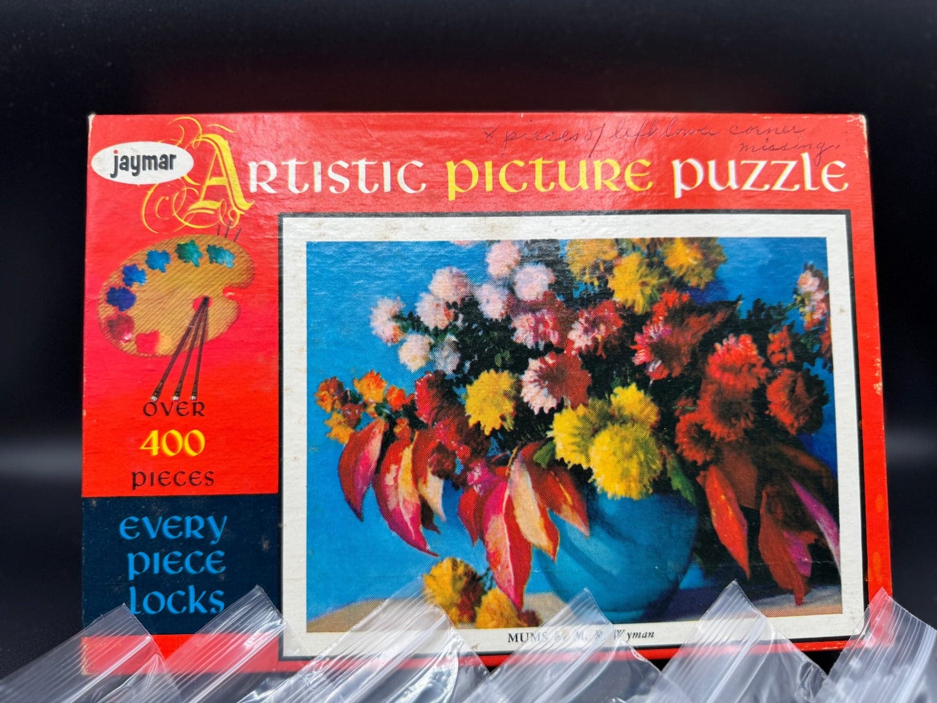 Vintage Jaymar Artistic Picture Puzzle Pieces, Crafting - Thumbnail 2