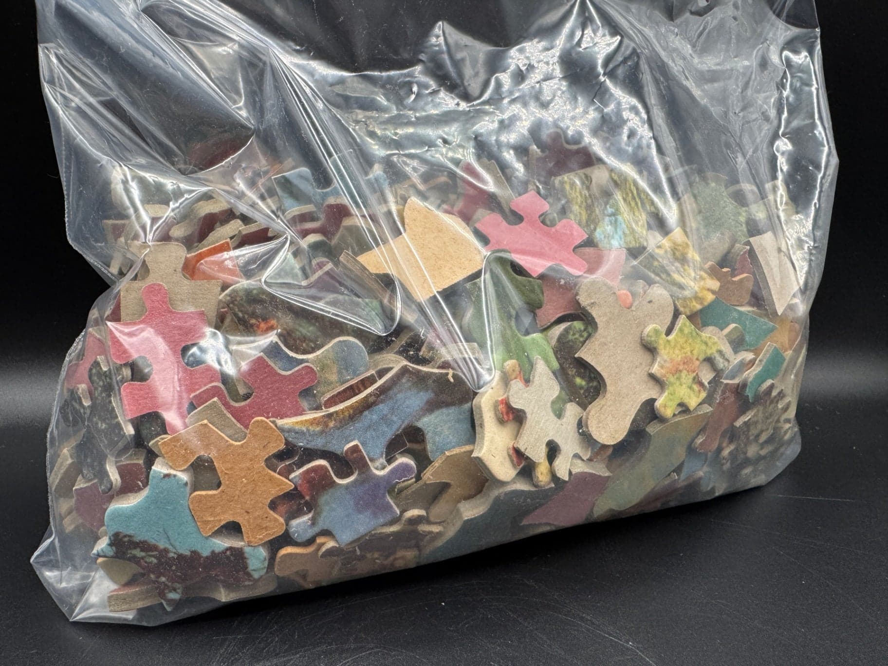 Vintage Assorted Puzzle Pieces, Crafting - Thumbnail 2