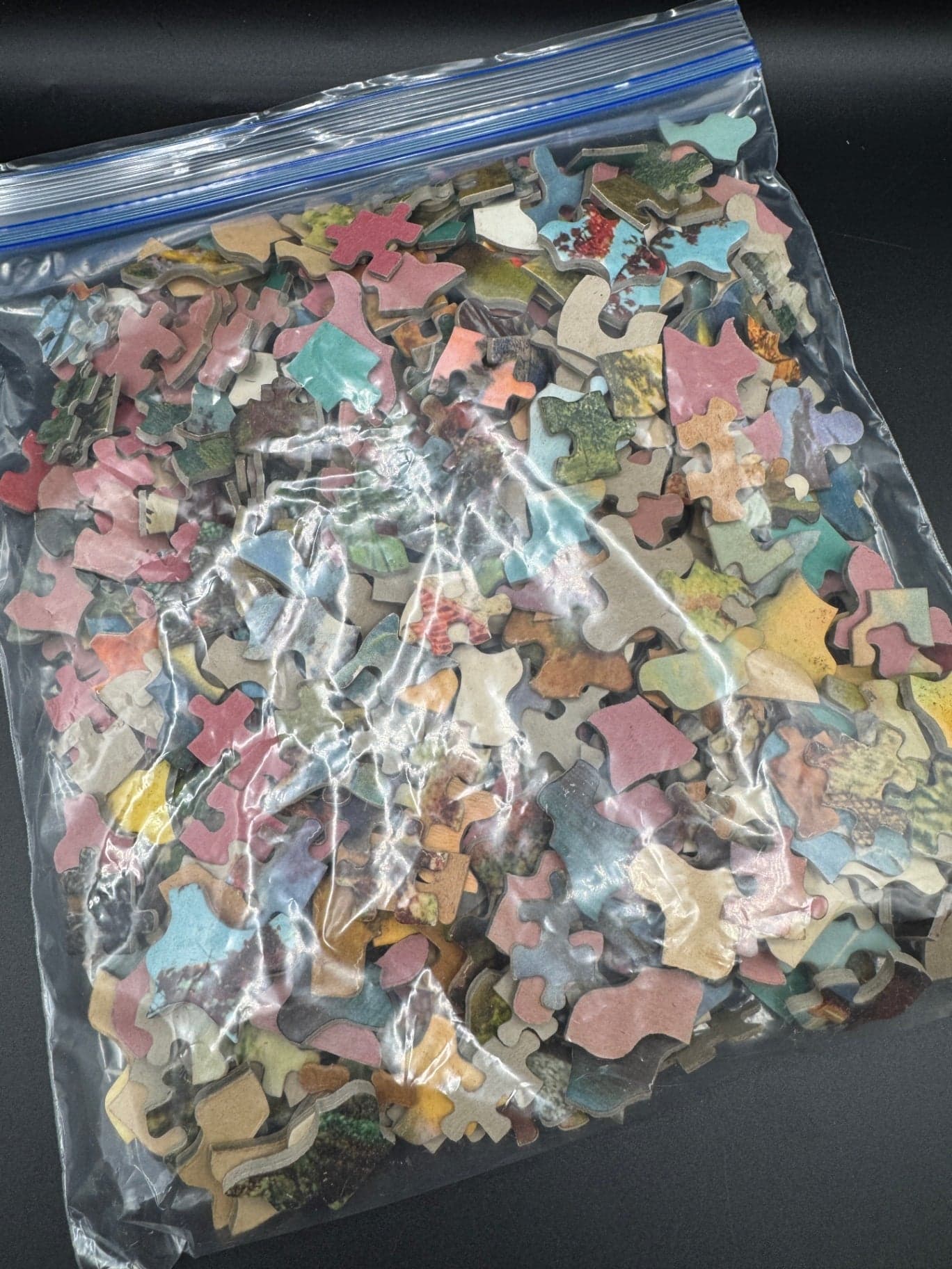 Vintage Assorted Puzzle Pieces, Crafting - Thumbnail 3