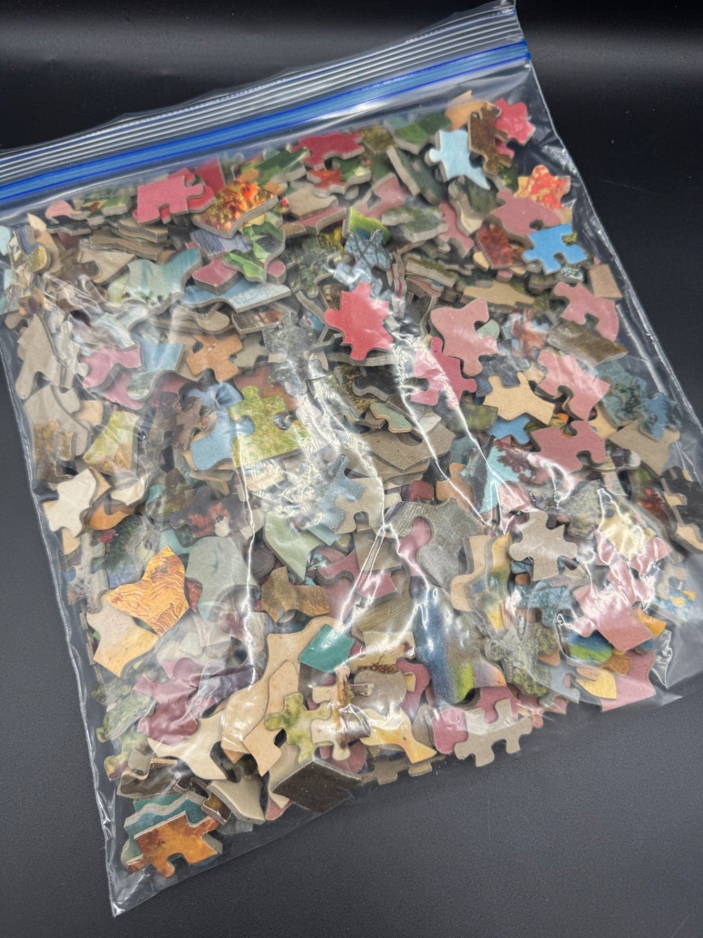Vintage Assorted Puzzle Pieces, Crafting - Thumbnail 4