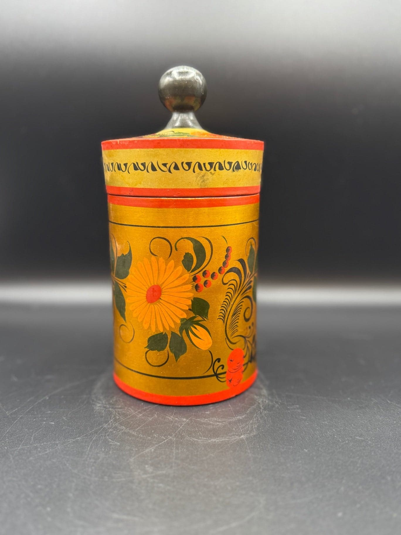 VTG Khokhloma Canister - Thumbnail 5
