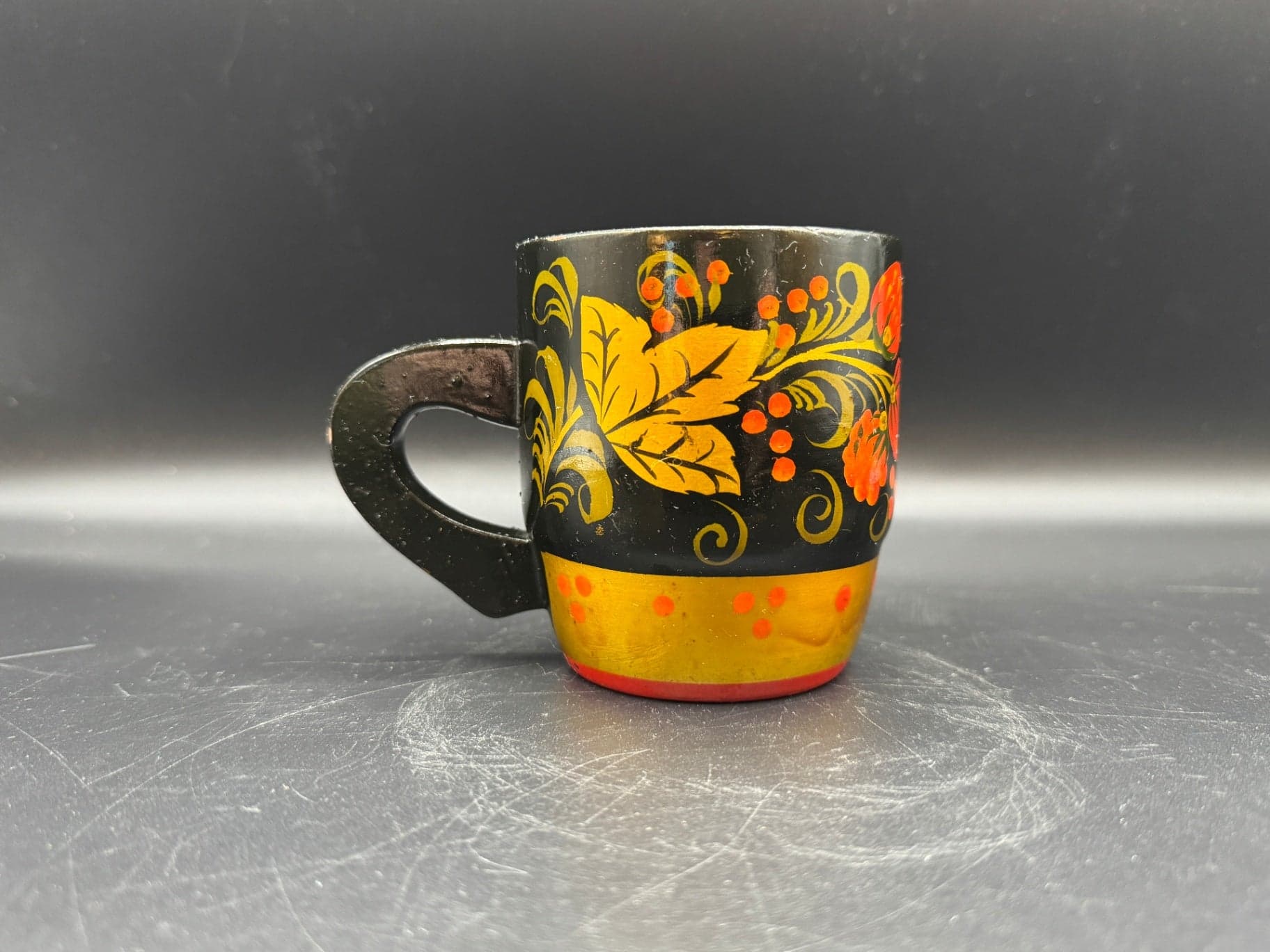 VTG Khokhloma Mug - Image 1