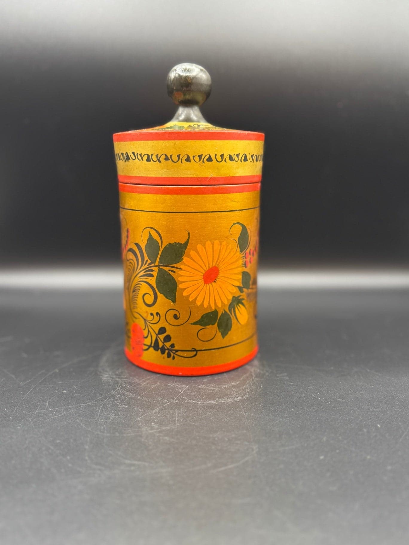 VTG Khokhloma Canister - Image 1