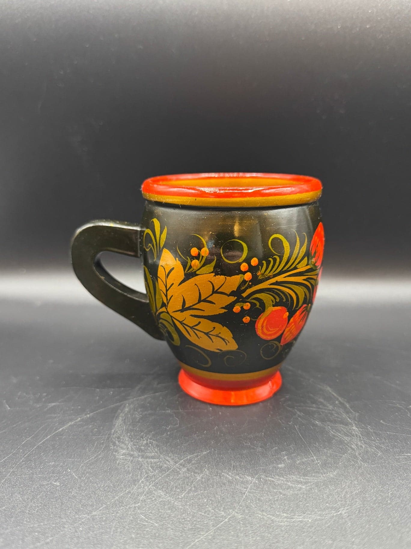 VTG Khokhloma Mug - Image 1