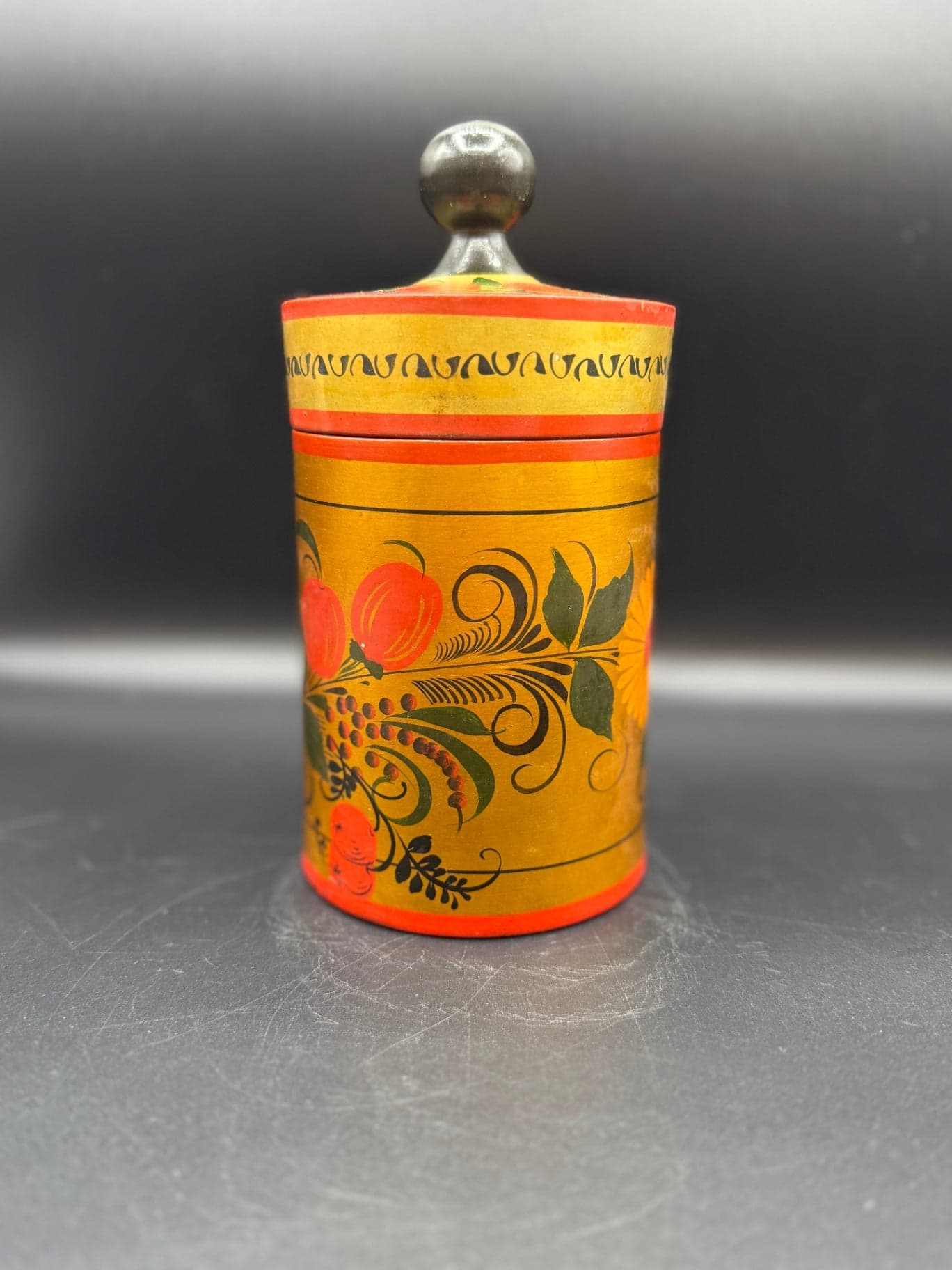 VTG Khokhloma Canister - Thumbnail 4