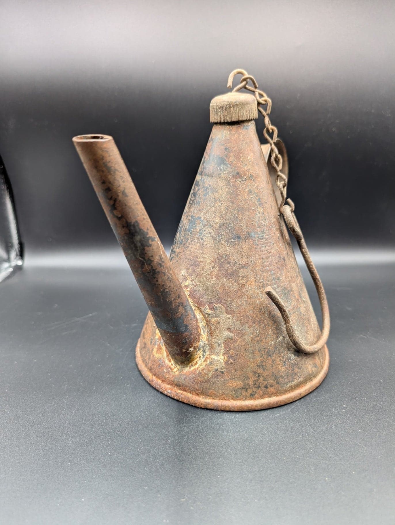 Coal Miner's Oil Lamp/Lantern - Thumbnail 2