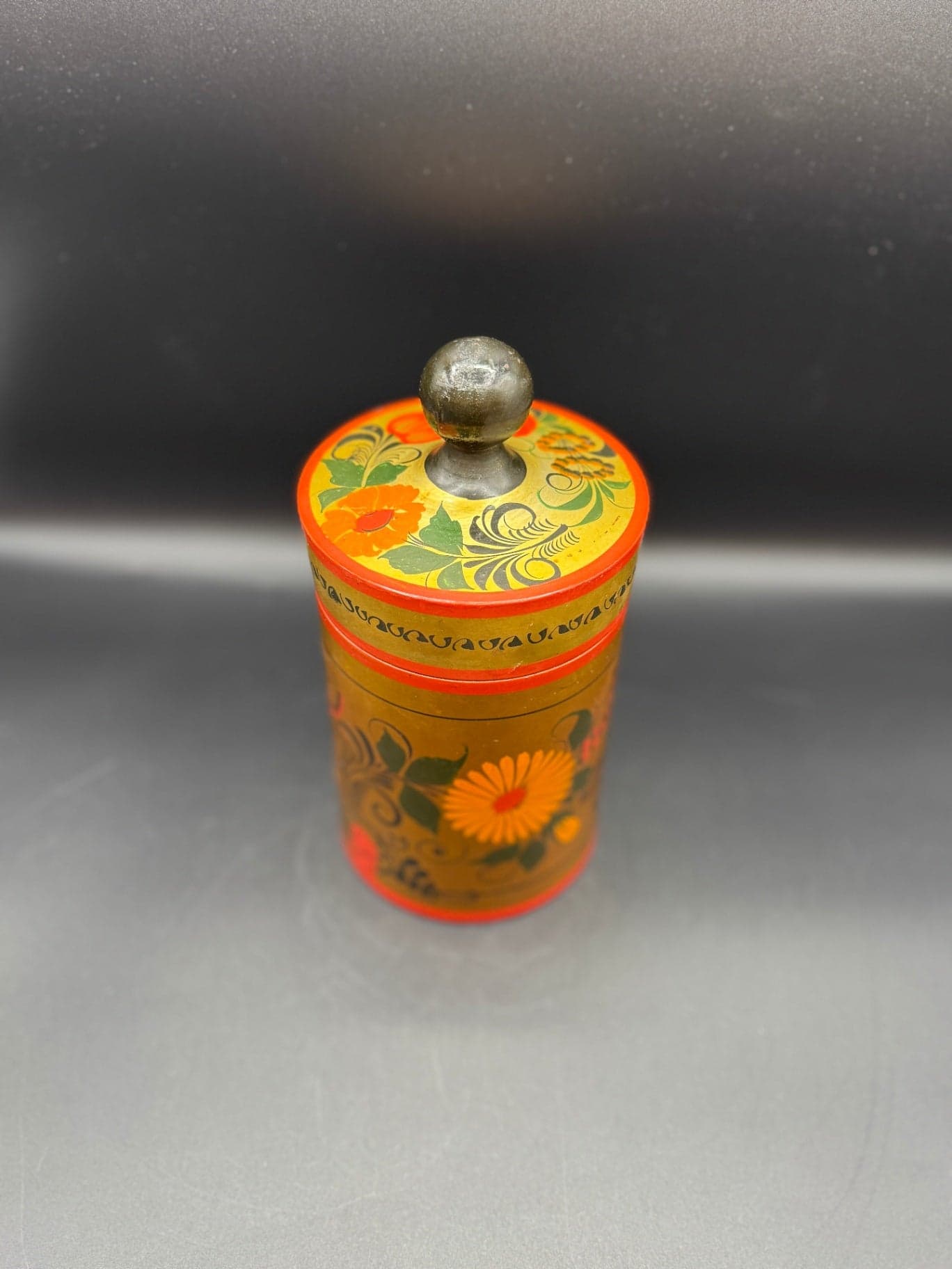 VTG Khokhloma Canister - Thumbnail 2
