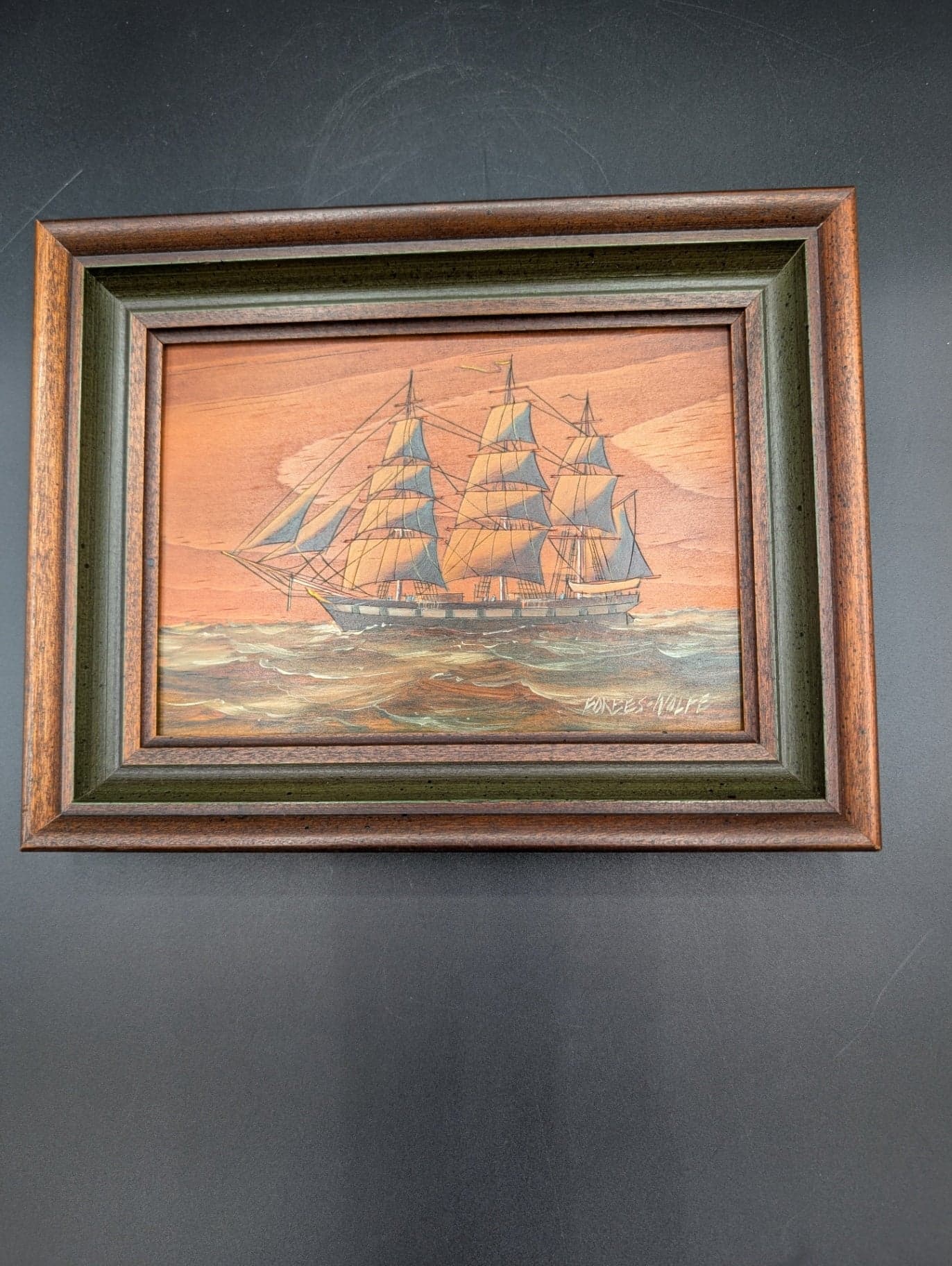L. Forbes-Wolfe Signed Ships 1976 - Thumbnail 6