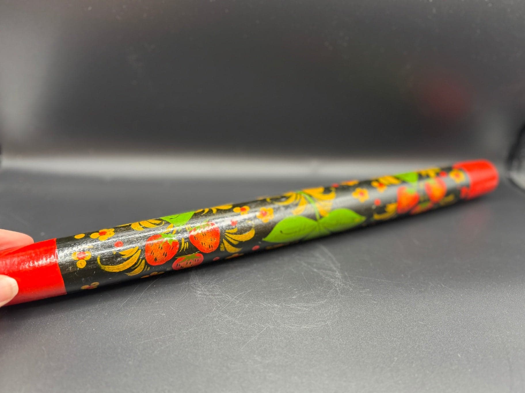 VTG Khokhloma Rolling Pin - Thumbnail 4