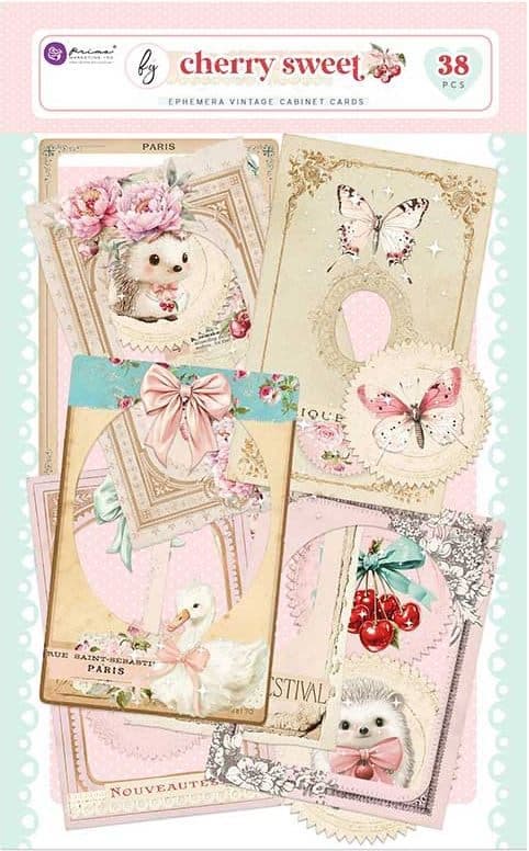 Cherry Sweet Collection Ephemera - Cabinet Cards - Image 1