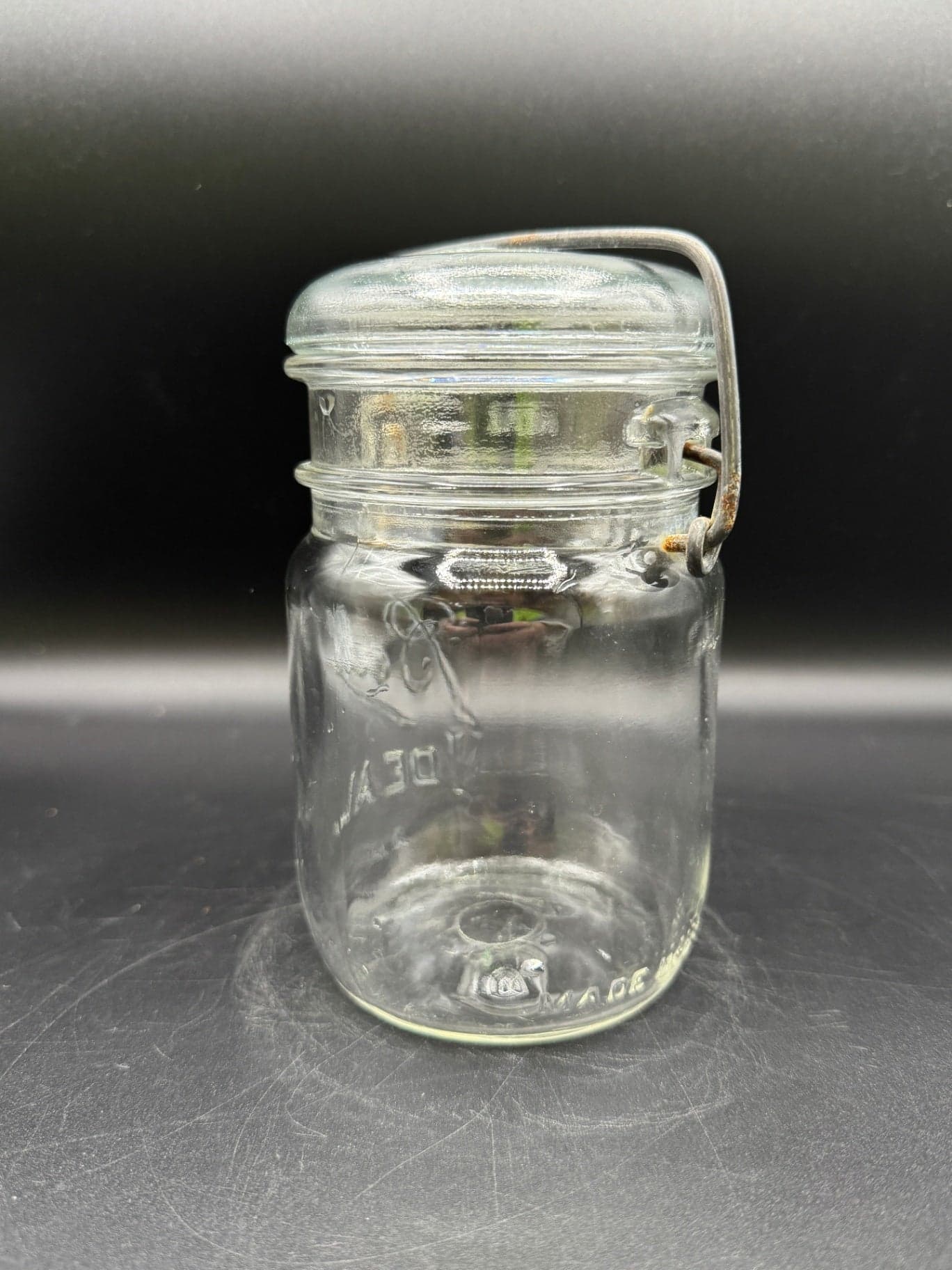 VTG Ball Ideal Glass Lid Mason Jars - Thumbnail 3