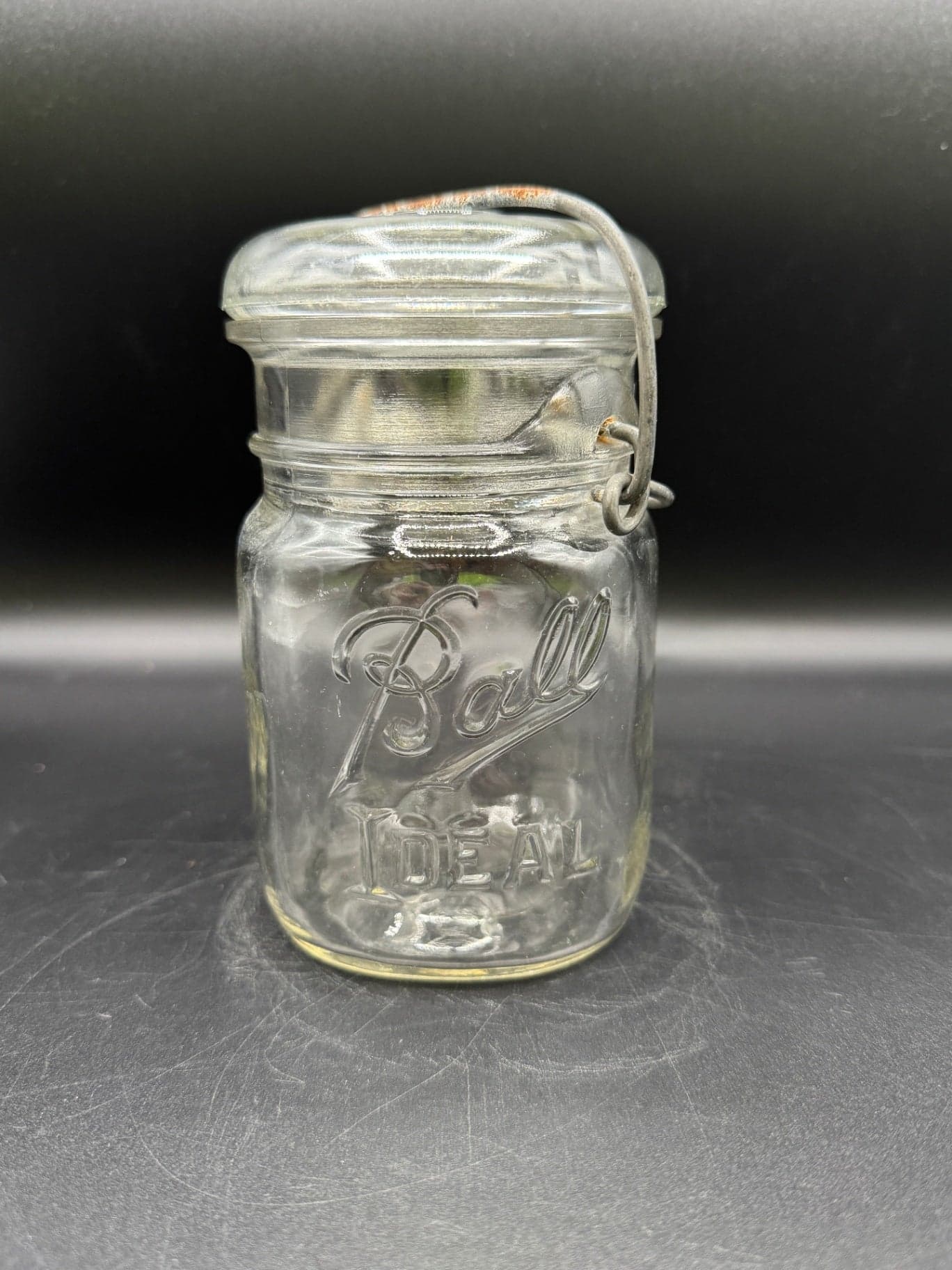 VTG Ball Ideal Glass Lid Mason Jars - Image 1