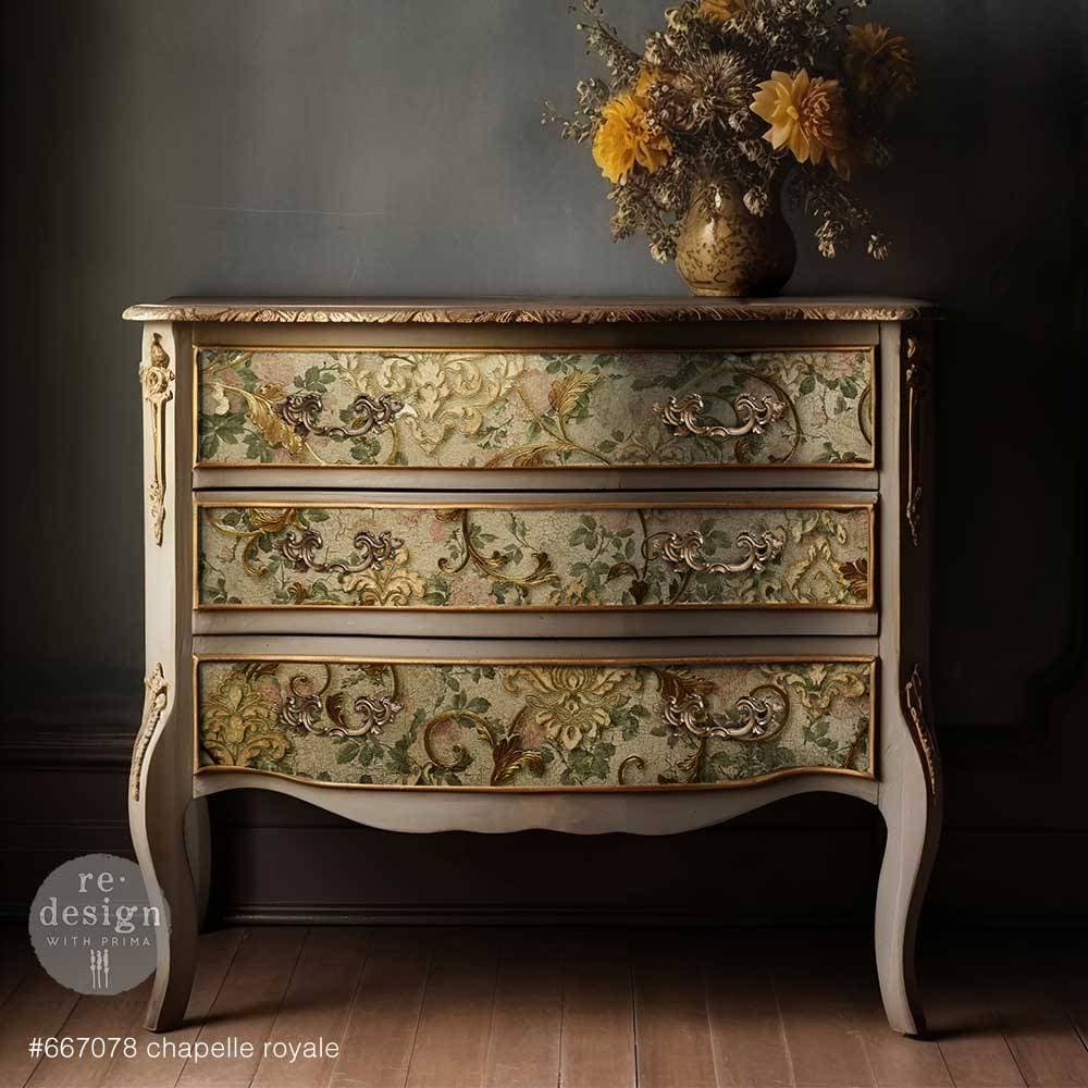 Decoupage Décor Tissue Paper – Chapelle Royale - Thumbnail 2