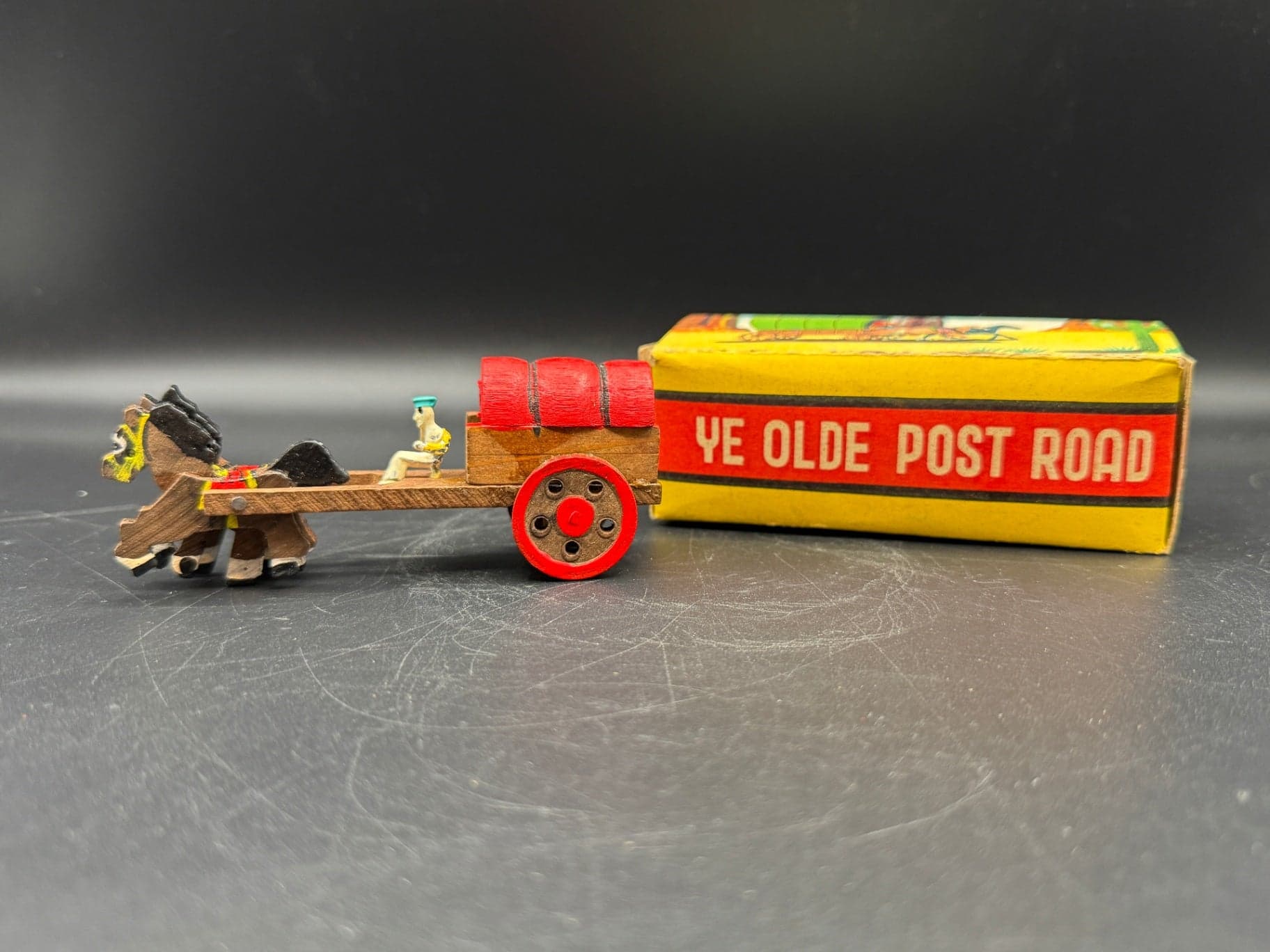 Ye Olde Post Road Toy, Covered Wagon - Image 1