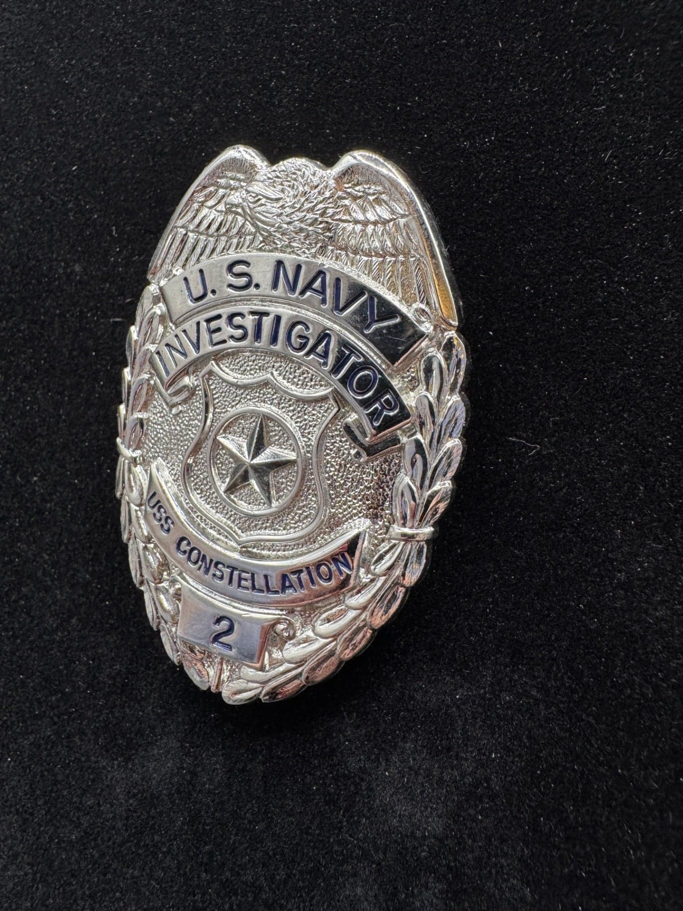 USS Constellation Investigator Badge - Thumbnail 3
