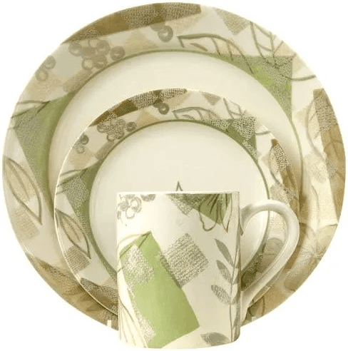 Corelle 16 piece textured leaves NIB - Thumbnail 6