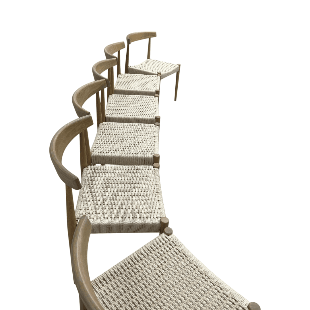 Castlery Austen Chair Set of 6 - White Wash - Thumbnail 15