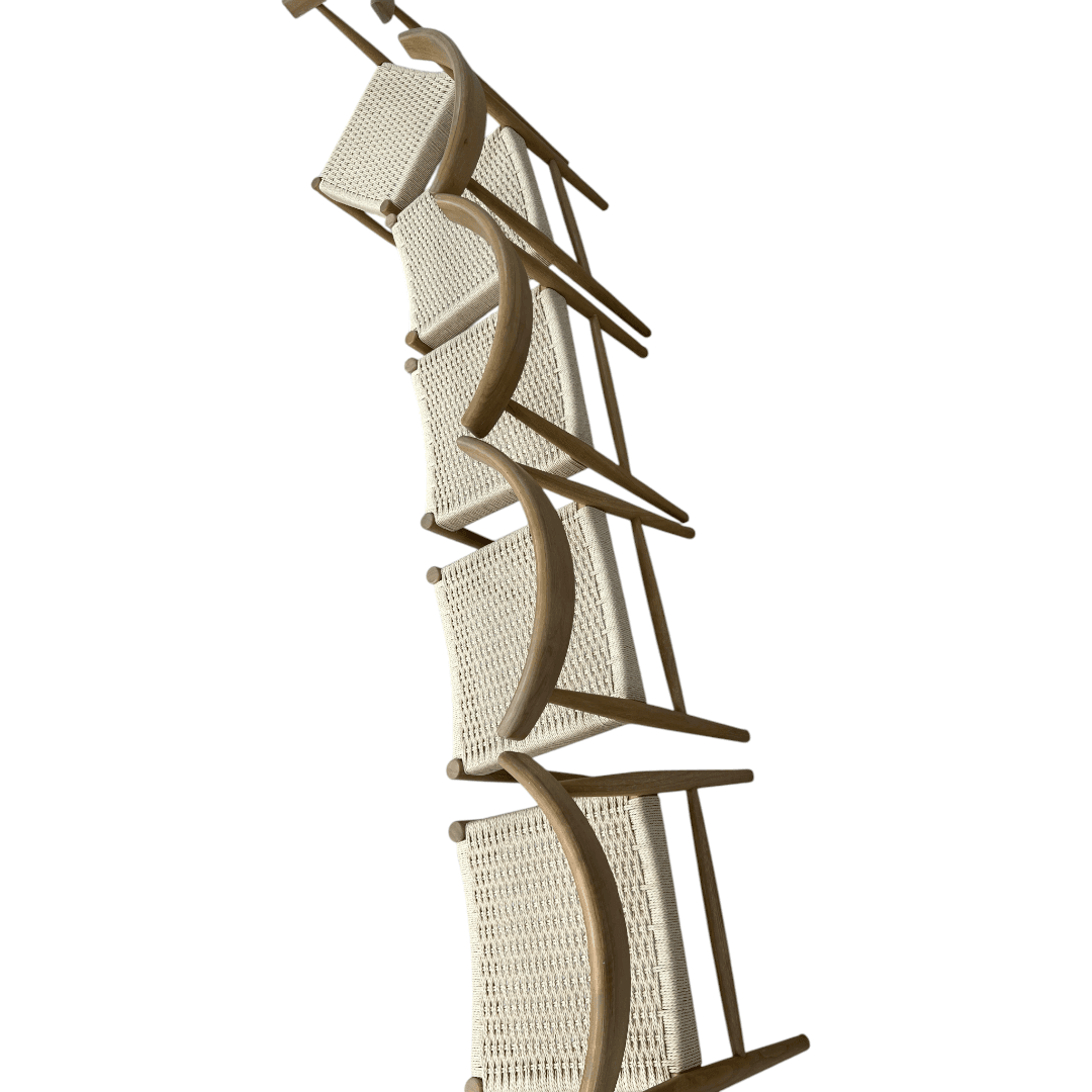 Castlery Austen Chair Set of 6 - White Wash - Thumbnail 14