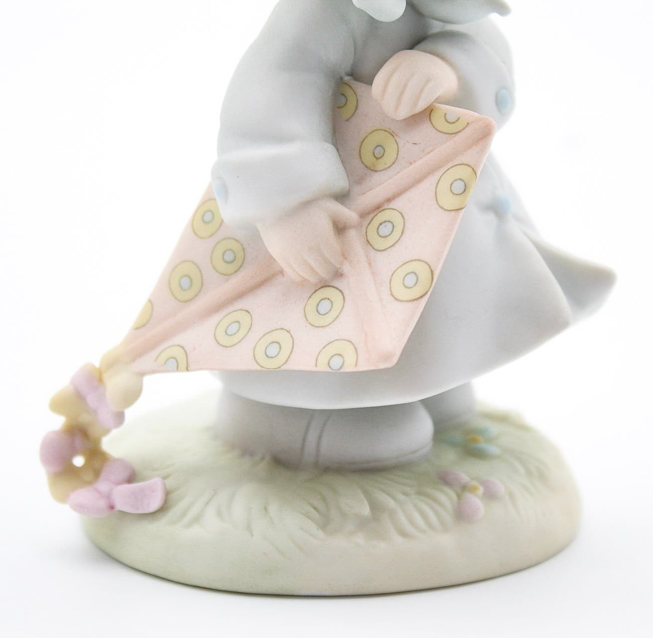 Precious Moments March Enesco Porcelain Figurine 1987 - Thumbnail 5