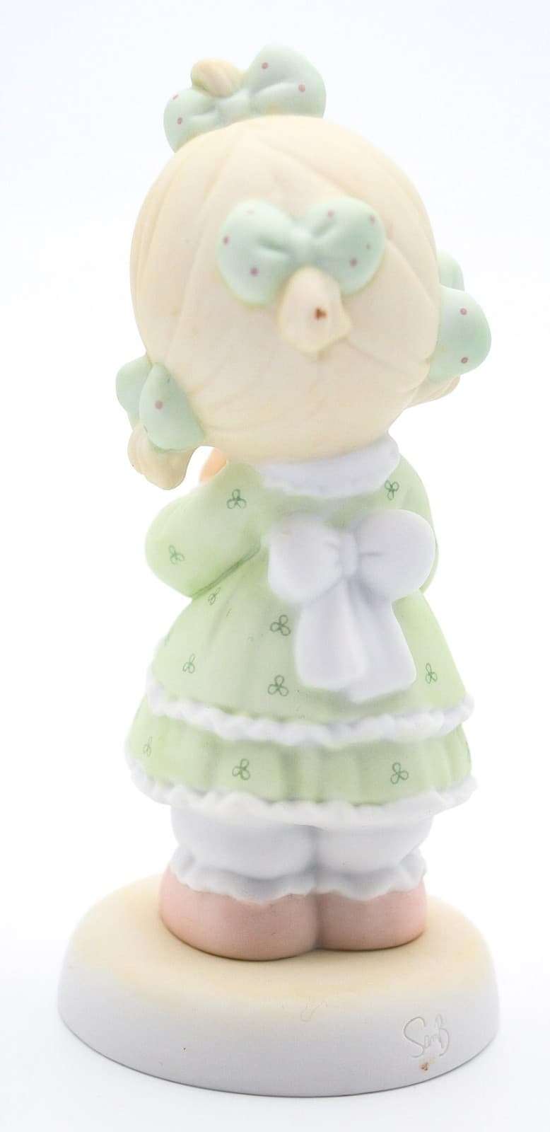 Precious Moments You Make Such A Lovely Pair Enesco Porcelain Figurine 1998 - Thumbnail 4