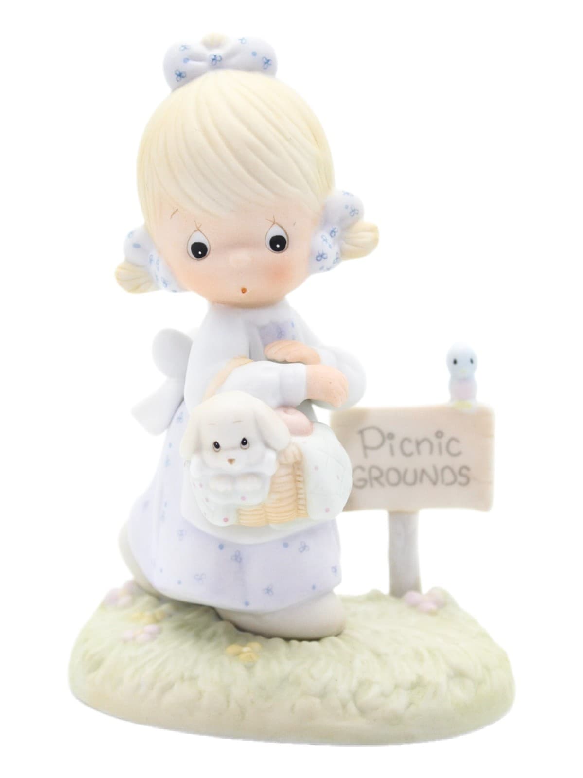 Precious Moments July Enesco Porcelain Figurine 1988 - Image 1